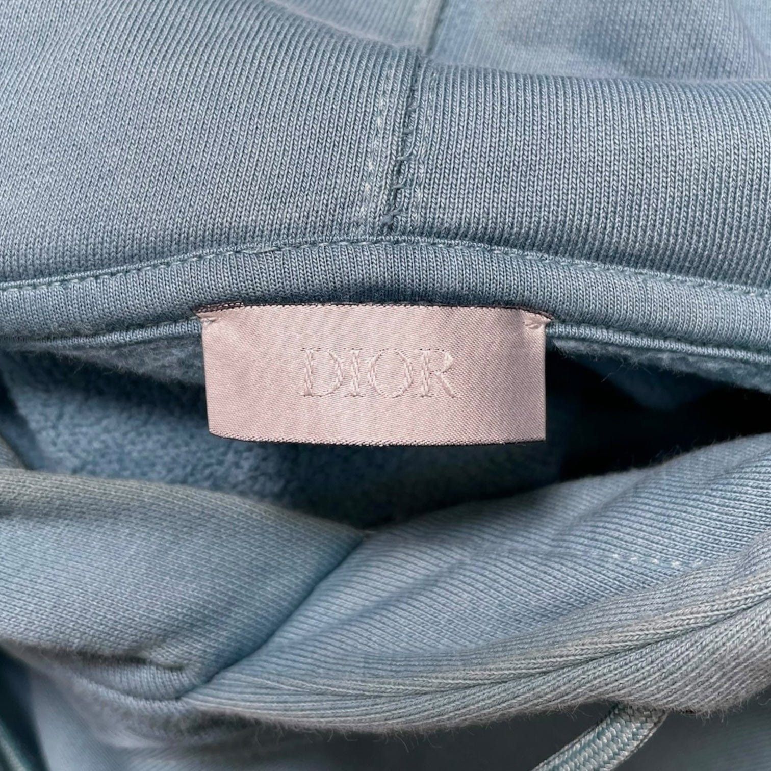 Dior Dior CD Icon Hooded Sweatshirt Blue Size US S / EU 44-46 / 1 - 4 Thumbnail