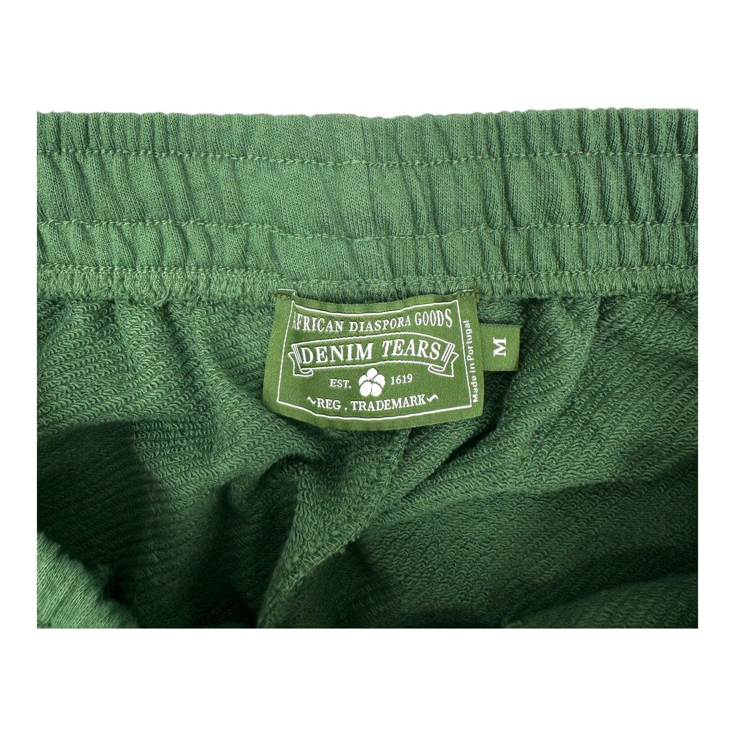 DENIM TEARS The Cotton Wreath Sweatpants Green Size US 36 / EU 52 - 3 Thumbnail