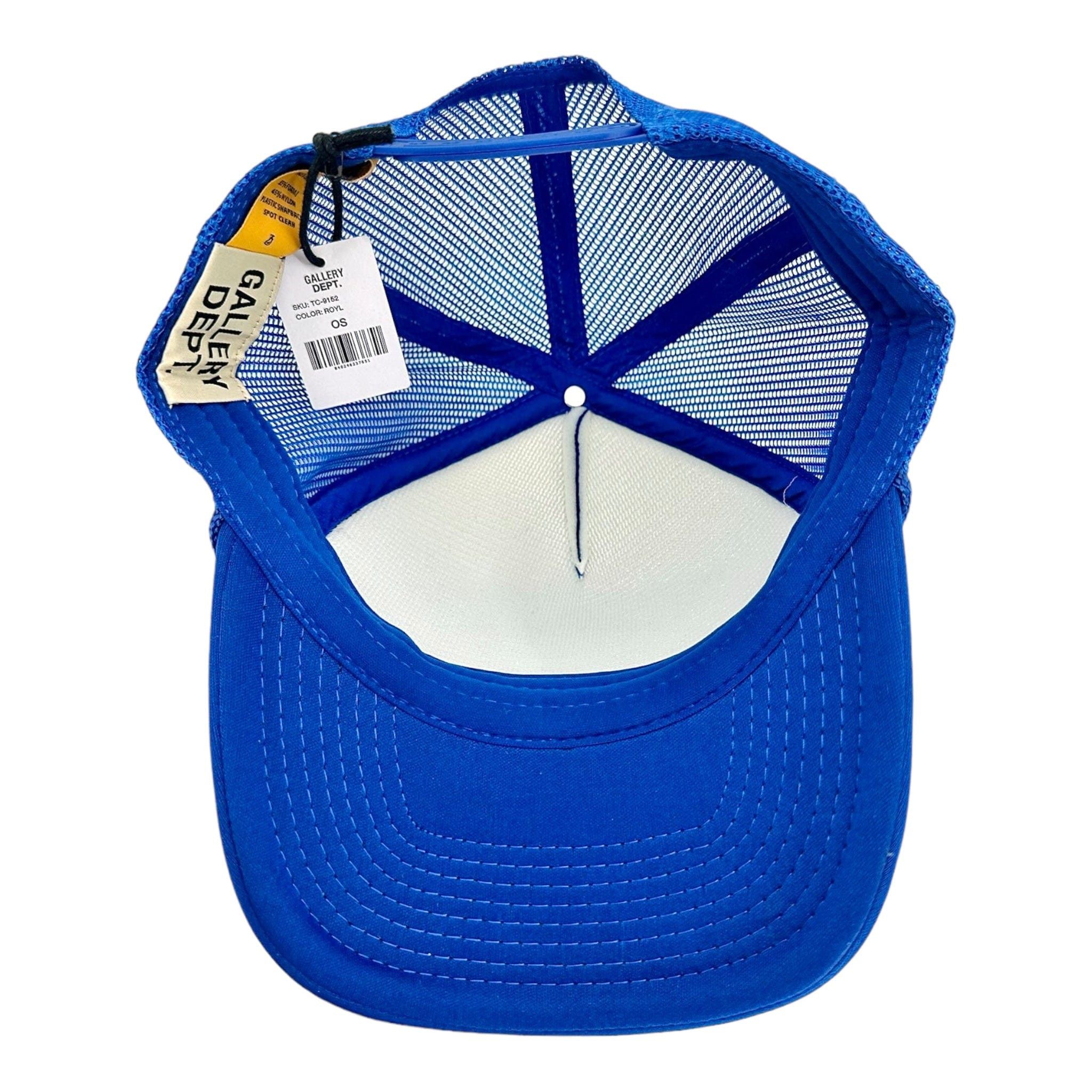 Gallery Dept. Gallery Department Logo Trucker Hat Blue Yellow Size ONE SIZE - 5 Thumbnail
