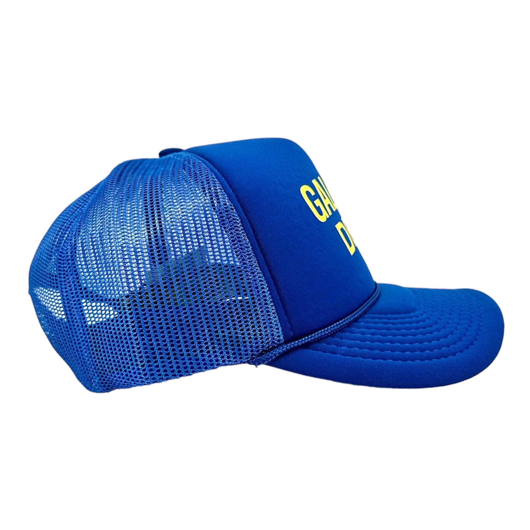 Gallery Dept. Gallery Department Logo Trucker Hat Blue Yellow Size ONE SIZE - 2 Thumbnail
