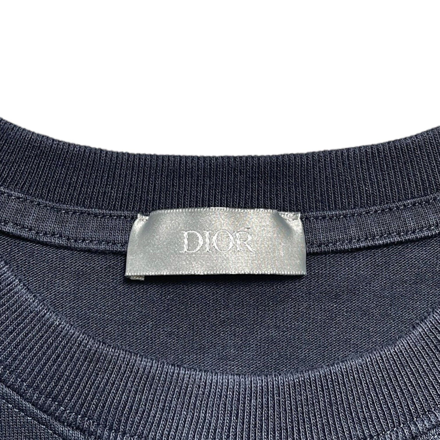 Dior Dior x Jordan Wings Short Sleeve Tee Shirt Navy Size US S / EU 44-46 / 1 - 4 Thumbnail