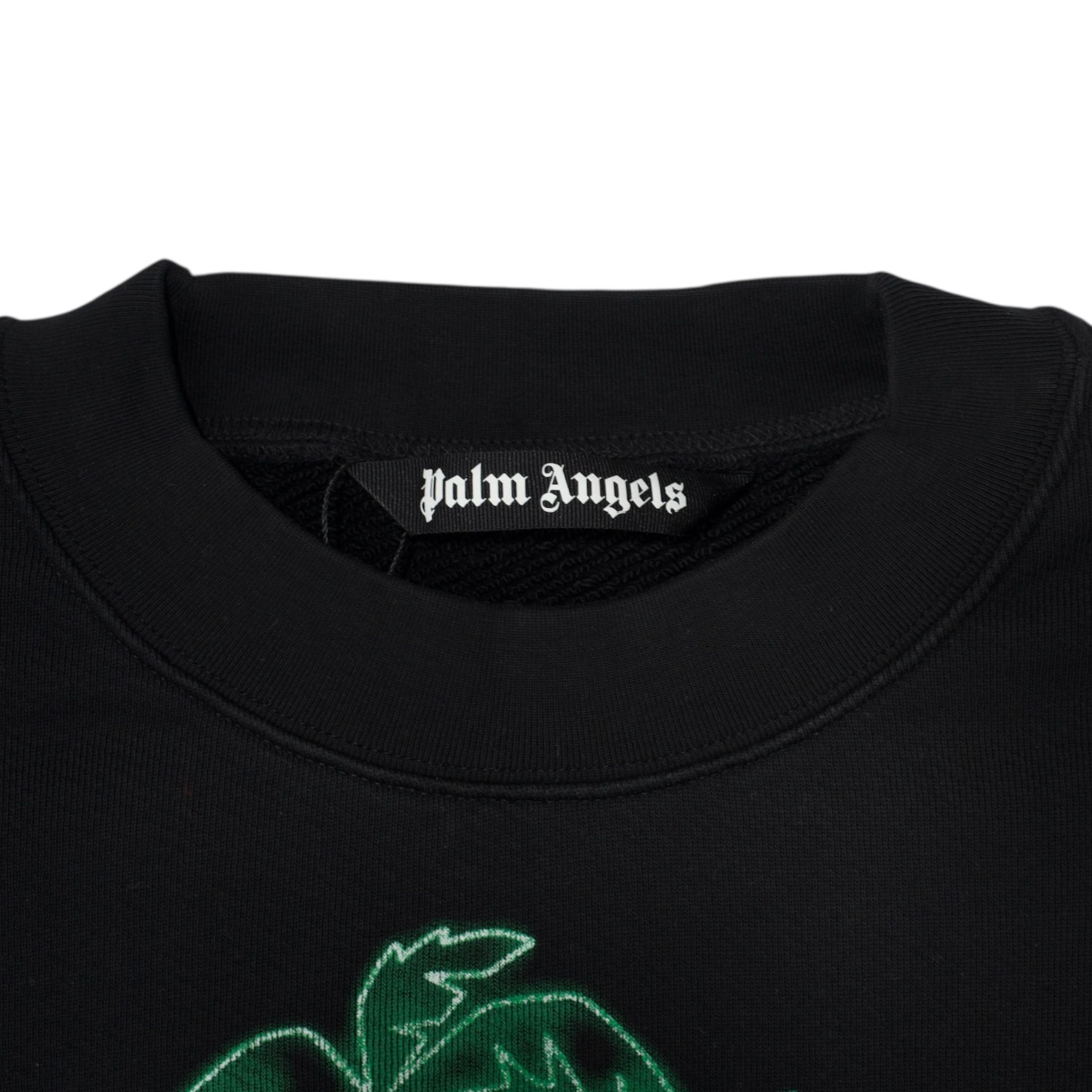 Palm Angels Ski Club Logo Crewneck Sweatshirt Black Multi Size US XXL / EU 58 / 5 - 4 Thumbnail