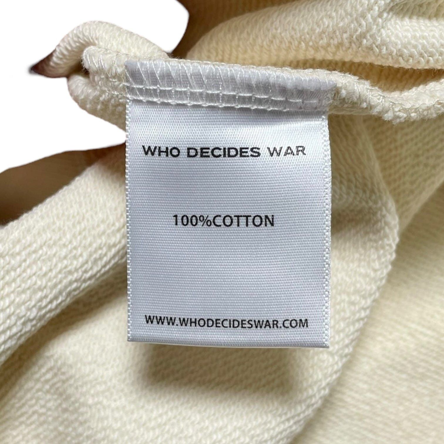 Who Decides War Ruff Ryders Crewneck Sweatshirt Ivory Multi Size US XL / EU 56 / 4 - 5 Thumbnail