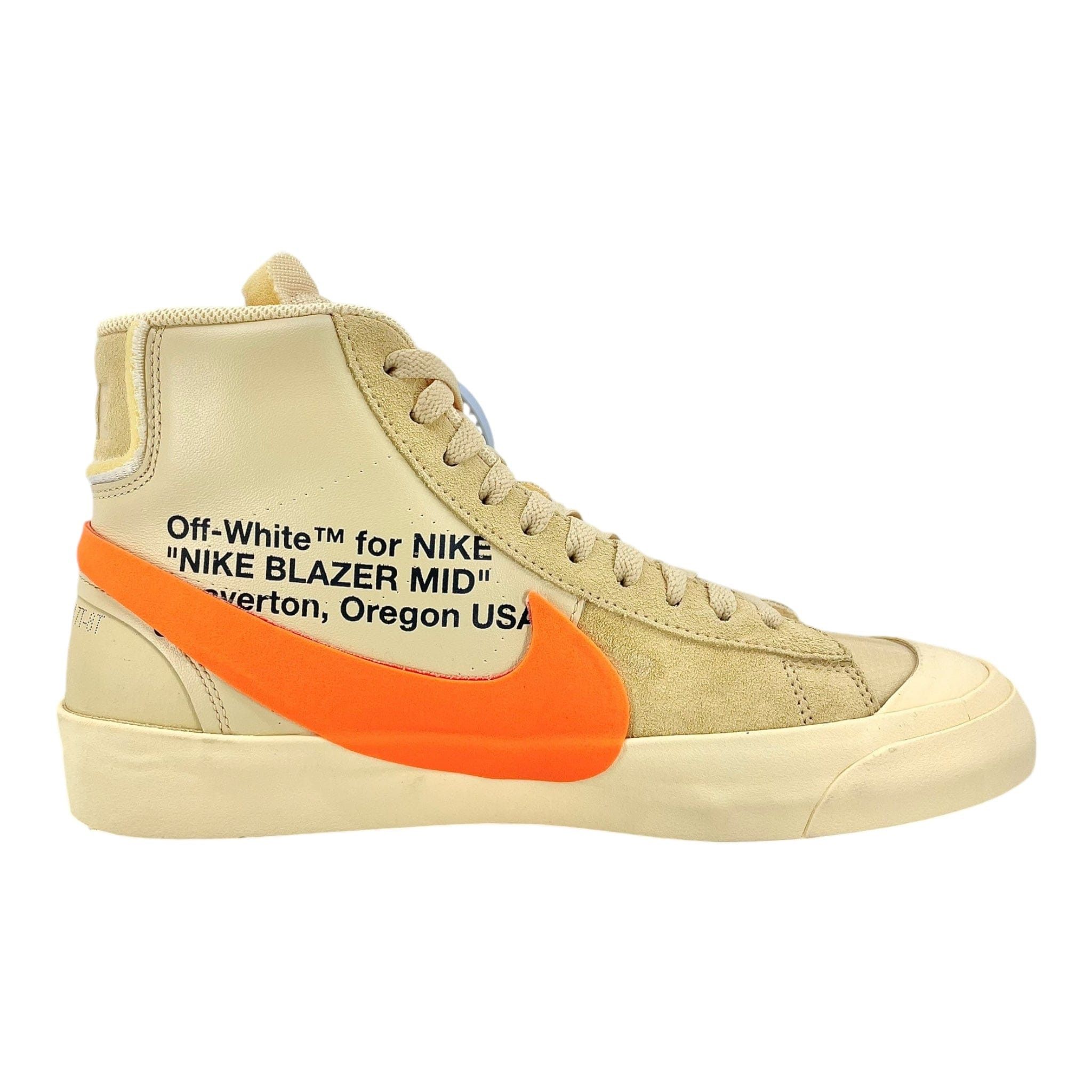Nike Blazer Mid Off-White All Hallow's Eve Size US 8.5 / EU 41-42 - 4 Thumbnail