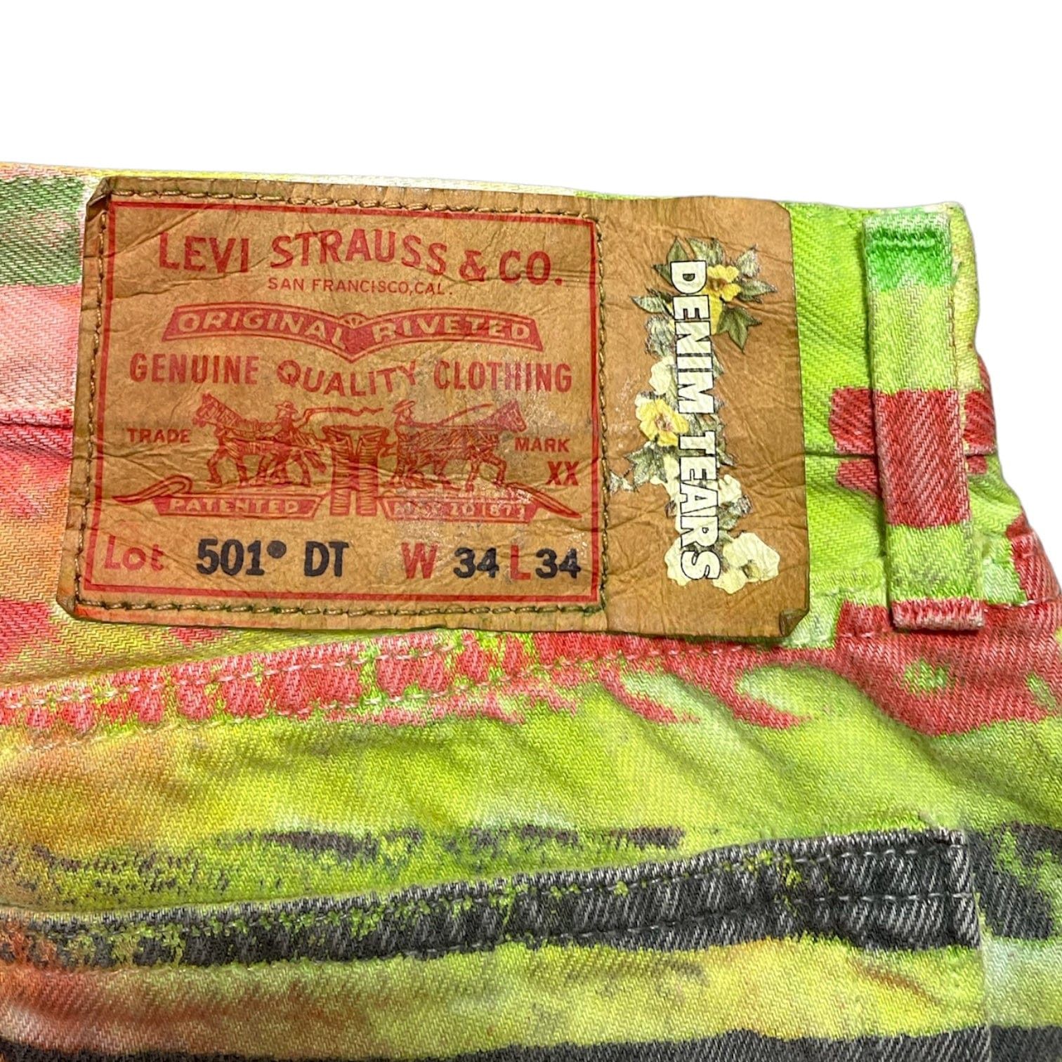 DENIM TEARS Croton Jeans Multi Size US 34 / EU 50 - 4 Thumbnail