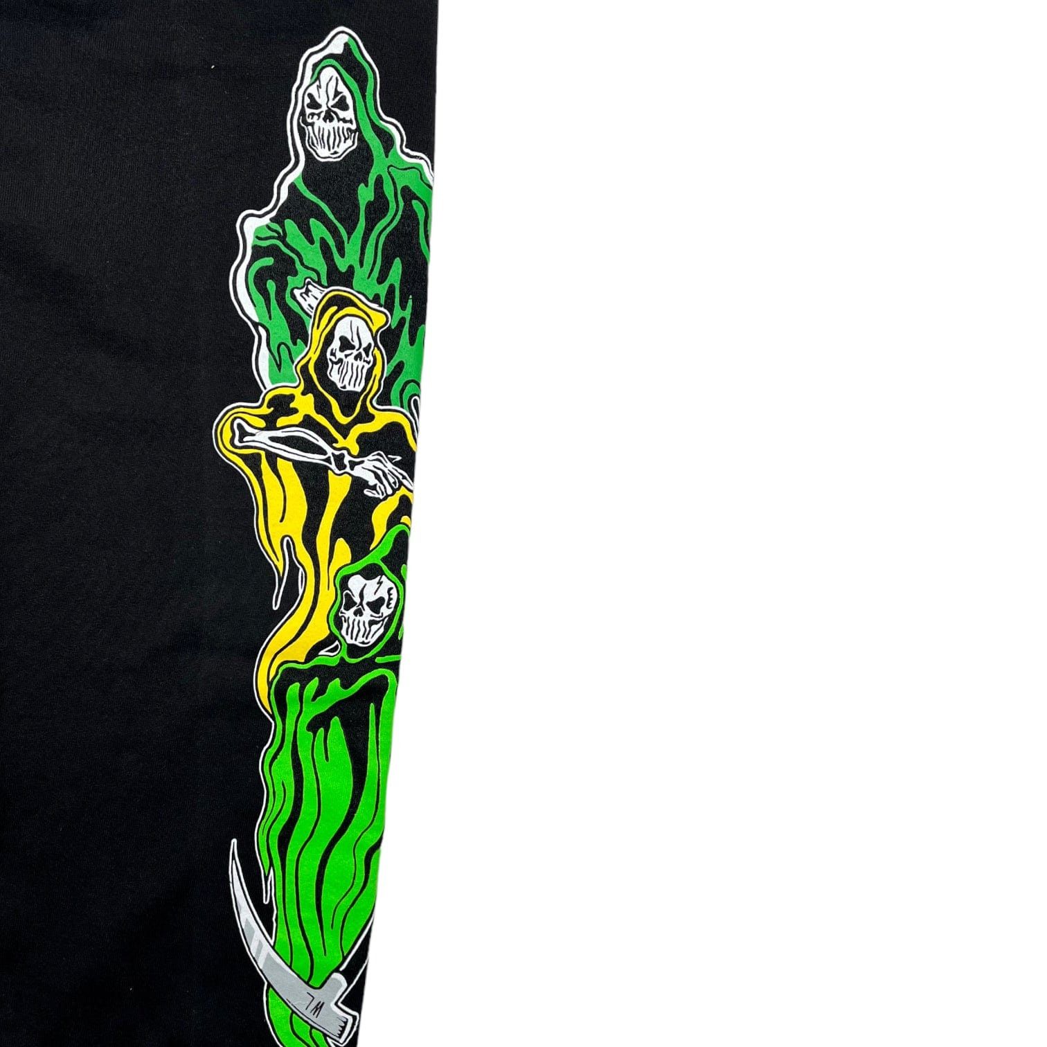 Warren Lotas 3 Reapers Sweatpants Green Yellow Size US 36 / EU 52 - 3 Thumbnail