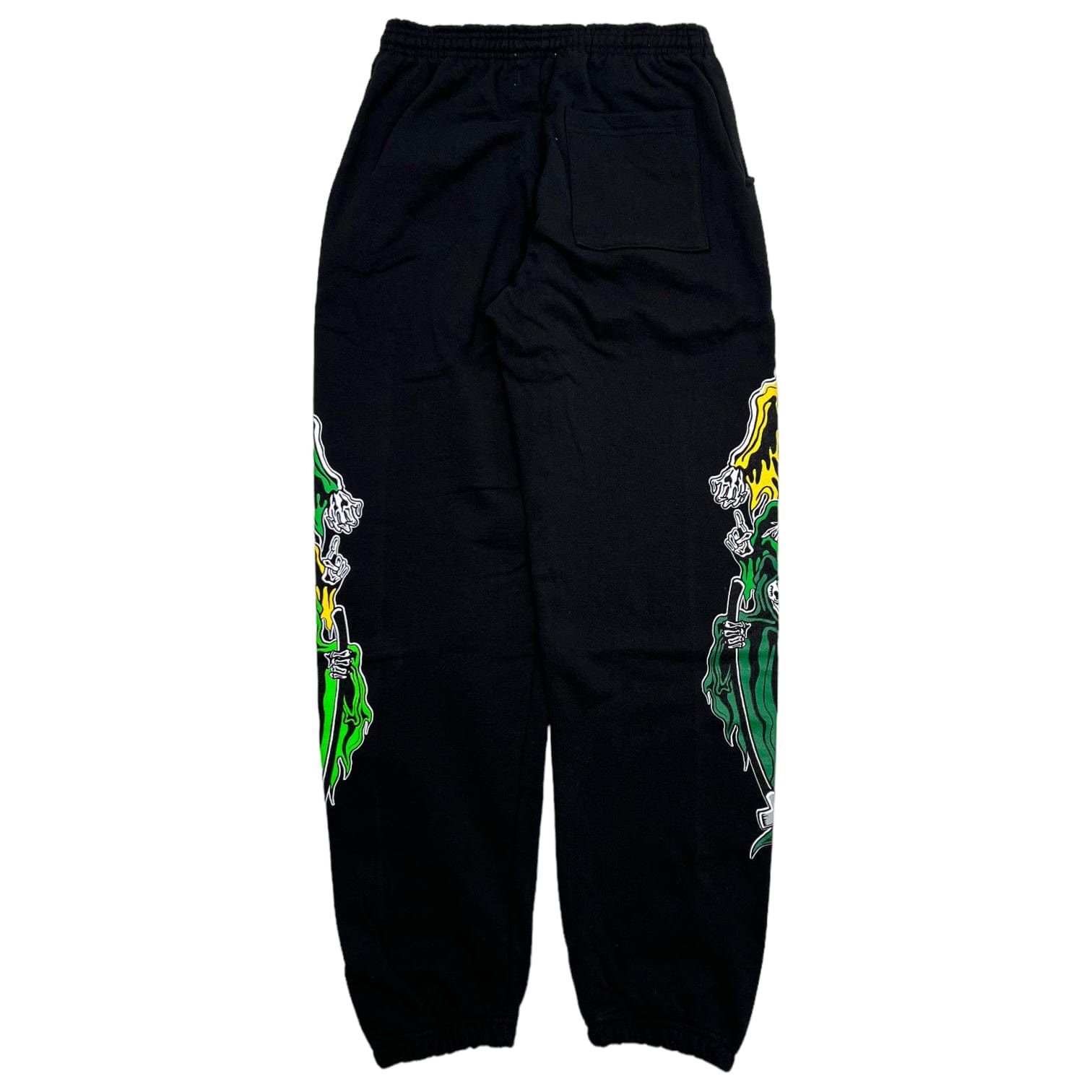 Warren Lotas 3 Reapers Sweatpants Green Yellow Size US 36 / EU 52 - 2 Thumbnail