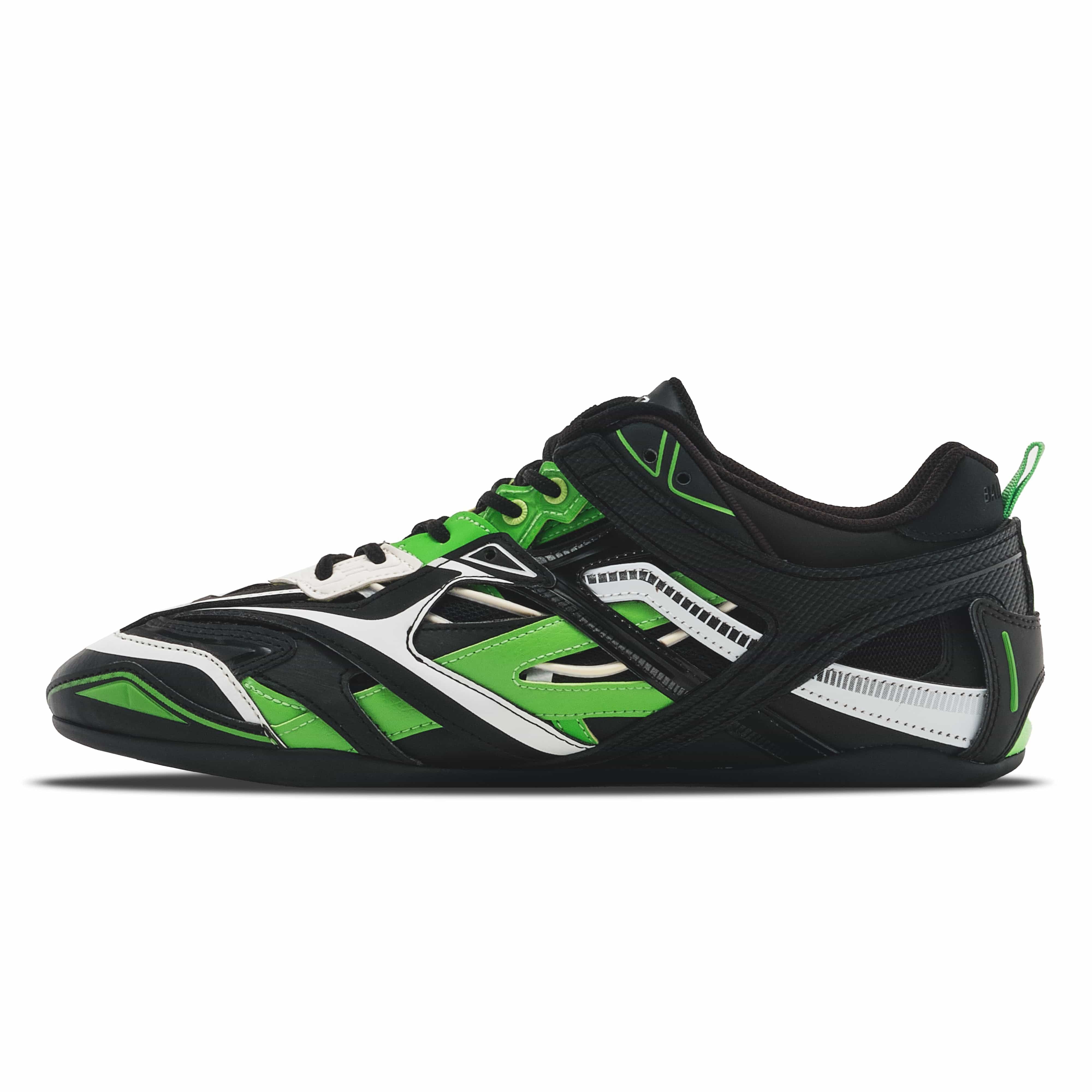 Balenciaga Drive Black Neon Green Size US 11 / EU 44 - 4 Thumbnail