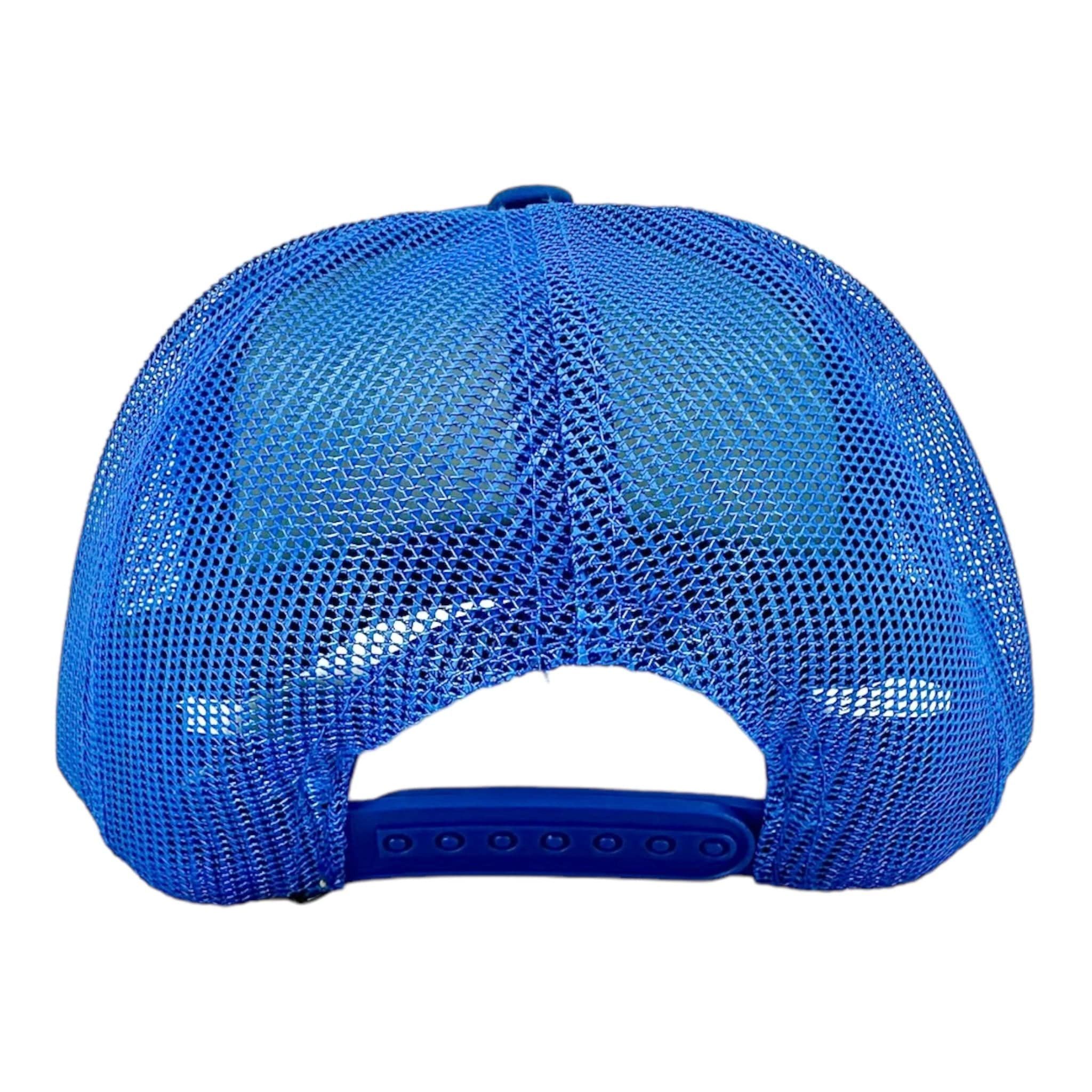 Gallery Dept. Gallery Department Logo Trucker Hat Blue Yellow Size ONE SIZE - 4 Thumbnail