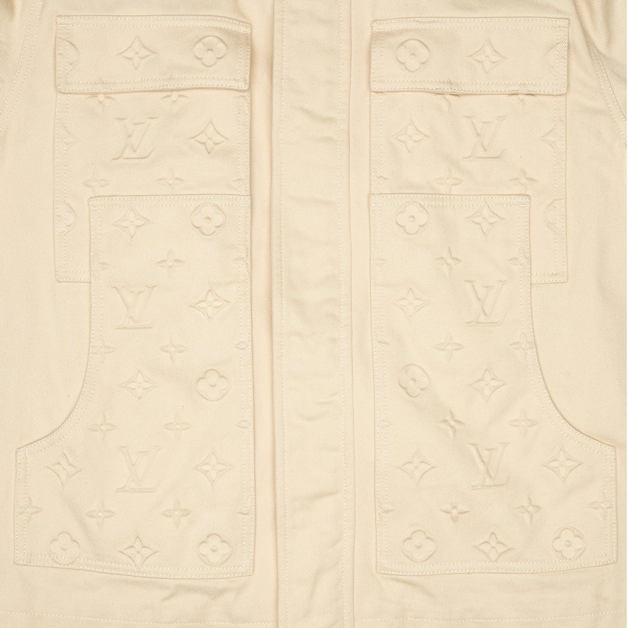Louis Vuitton Monogram Workwear Denim Jacket Size US XL / EU 56 / 4 - 3 Thumbnail