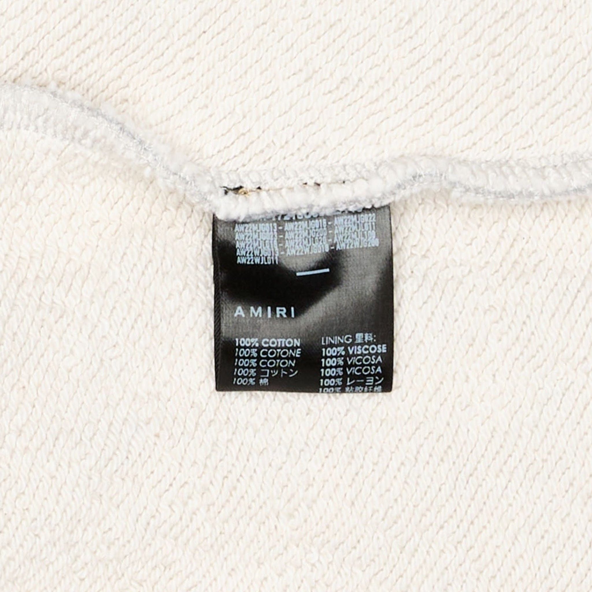 Amiri Amiri x Wes Lang Land Blood Logo Hooded Sweatshirt Tan Multi Size US XS / EU 42 / 0 - 8 Thumbnail
