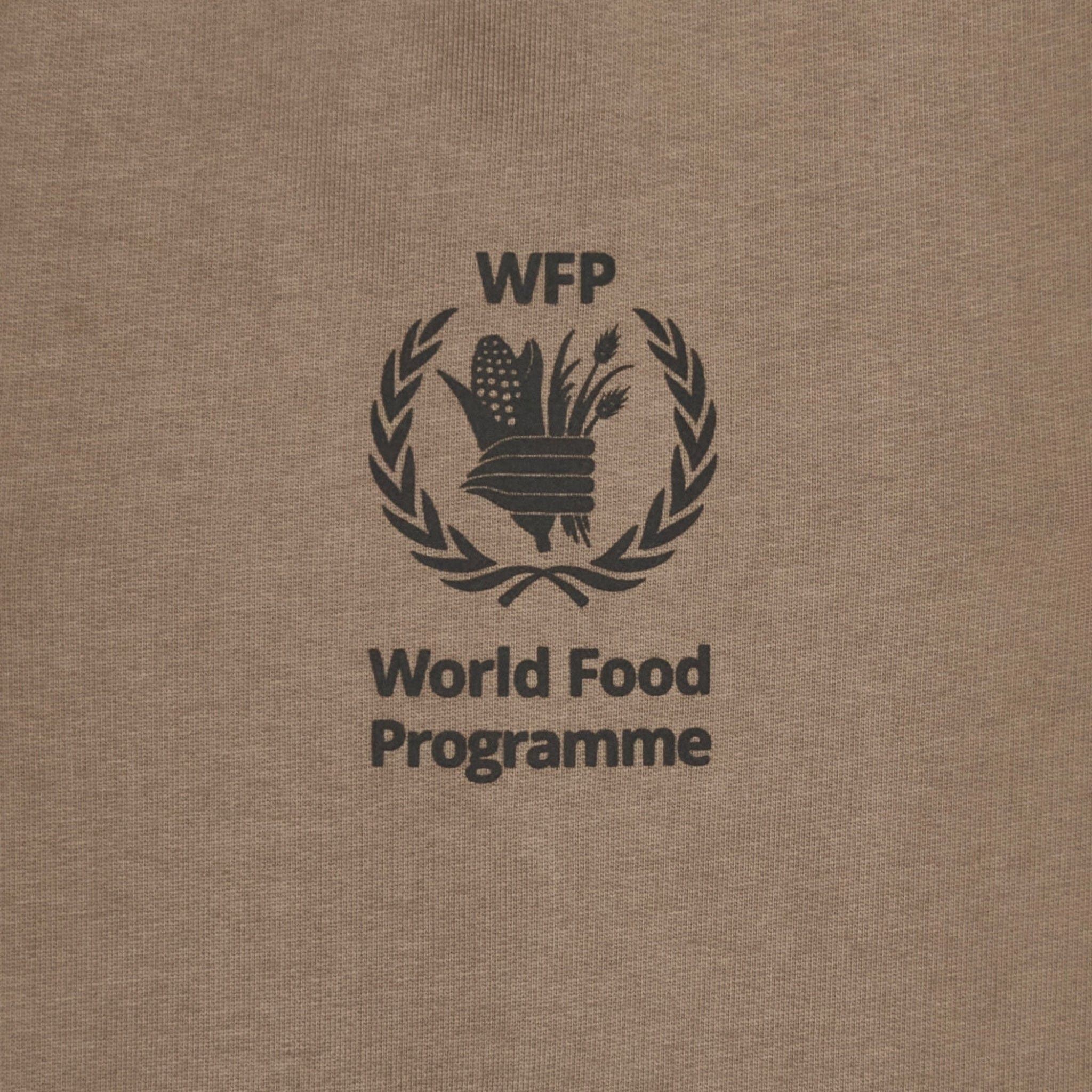 Balenciaga World Food Program Hooded Sweatshirt Taupe Size US M / EU 48-50 / 2 - 4 Thumbnail