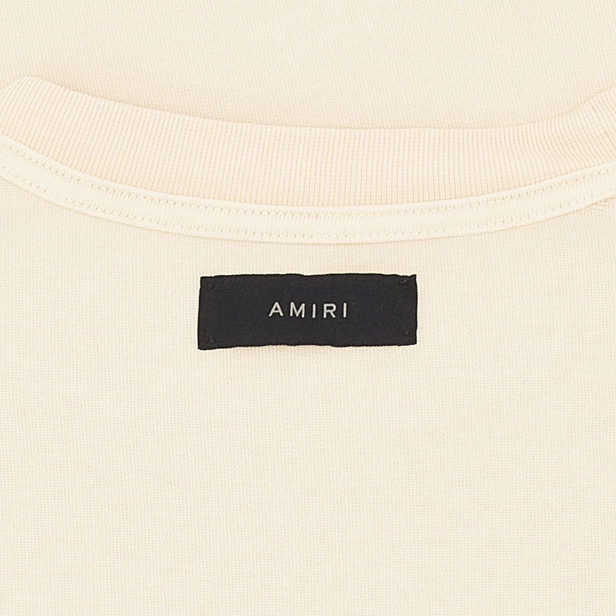 Amiri Amiri Pegasus Short Sleeve Tee Shirt Alabaster Size US L / EU 52-54 / 3 - 4 Thumbnail