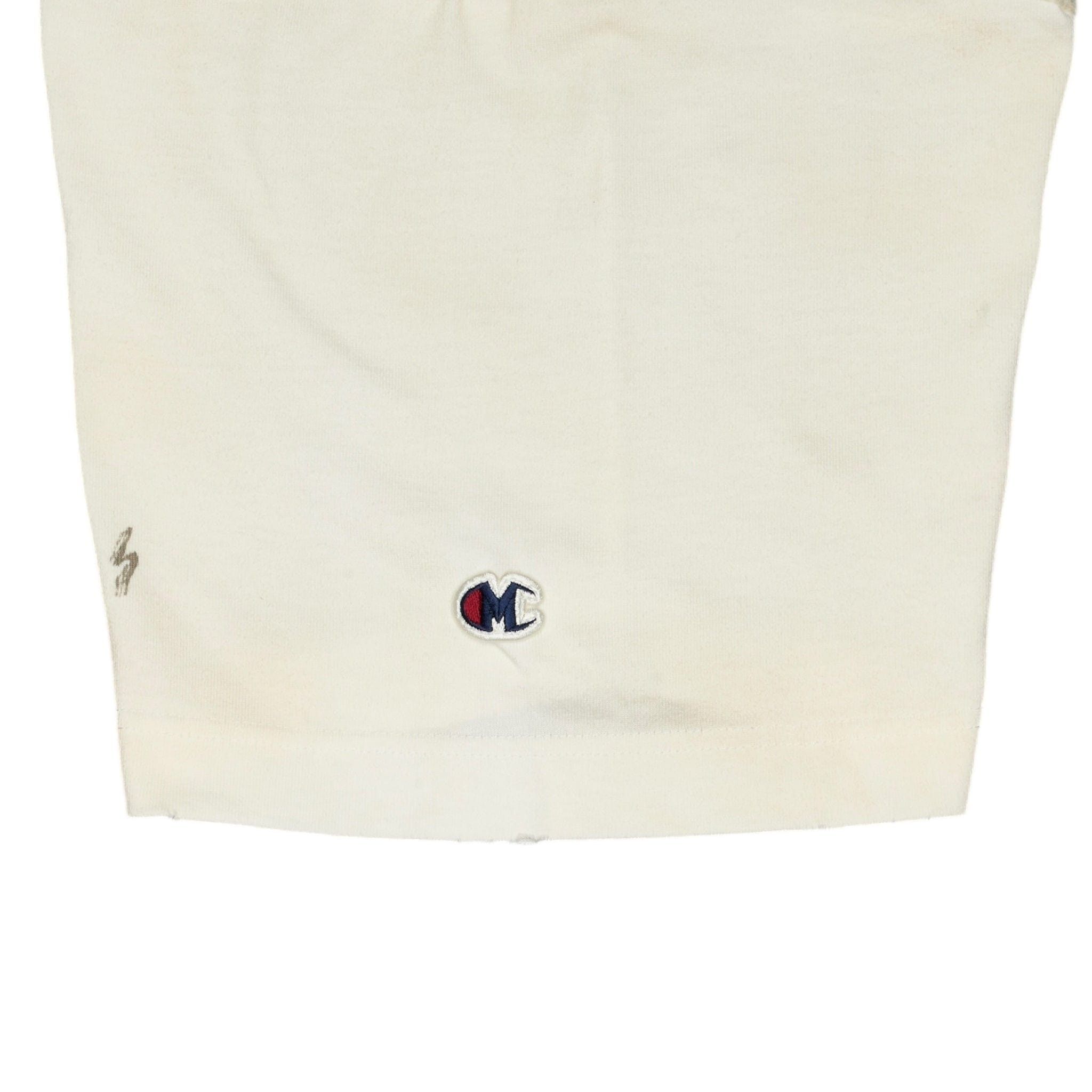 Maison MIHARA YASUHIRO Superficial Re-Worked Short Sleeve Tee Shirt Cream Multi Size US XL / EU 56 / 4 - 5 Thumbnail