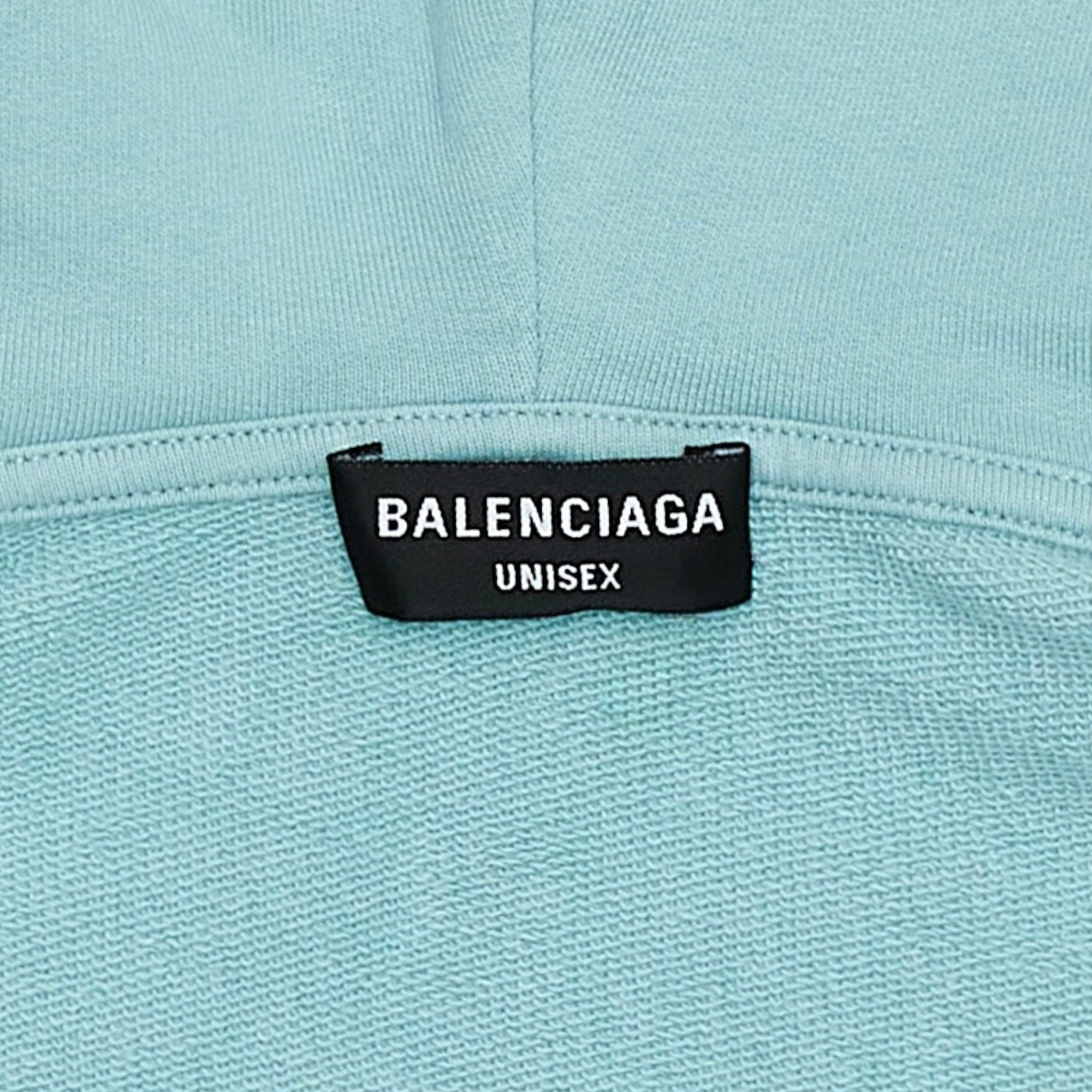 Balenciaga Embroidered BB Paris Icon Logo Oversized Hooded Sweatshirt Size US M / EU 48-50 / 2 - 5 Thumbnail