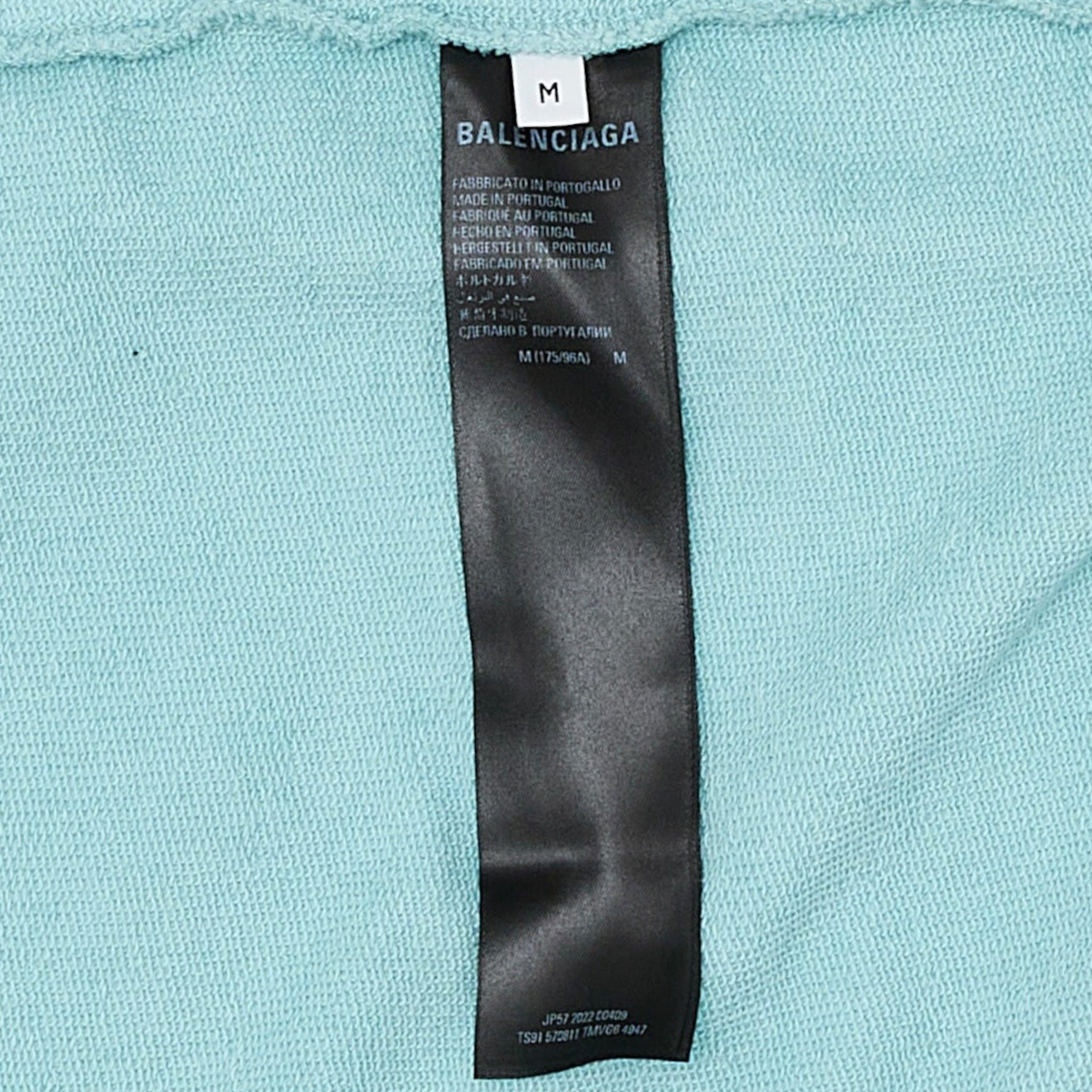 Balenciaga Embroidered BB Paris Icon Logo Oversized Hooded Sweatshirt Size US M / EU 48-50 / 2 - 6 Thumbnail