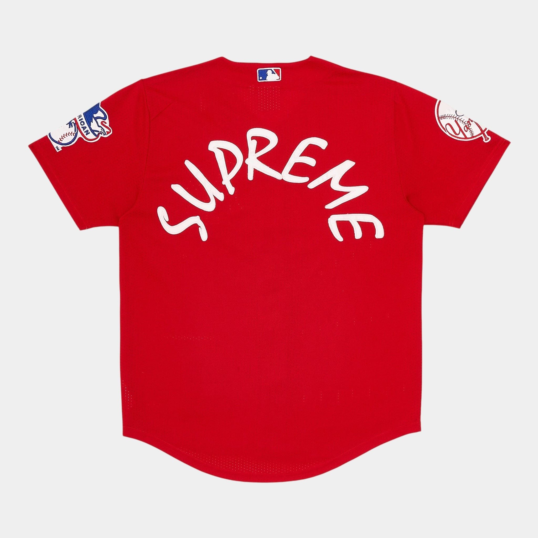 Supreme Yankees Baseball Jersey Red Size US L / EU 52-54 / 3 - 2 Thumbnail