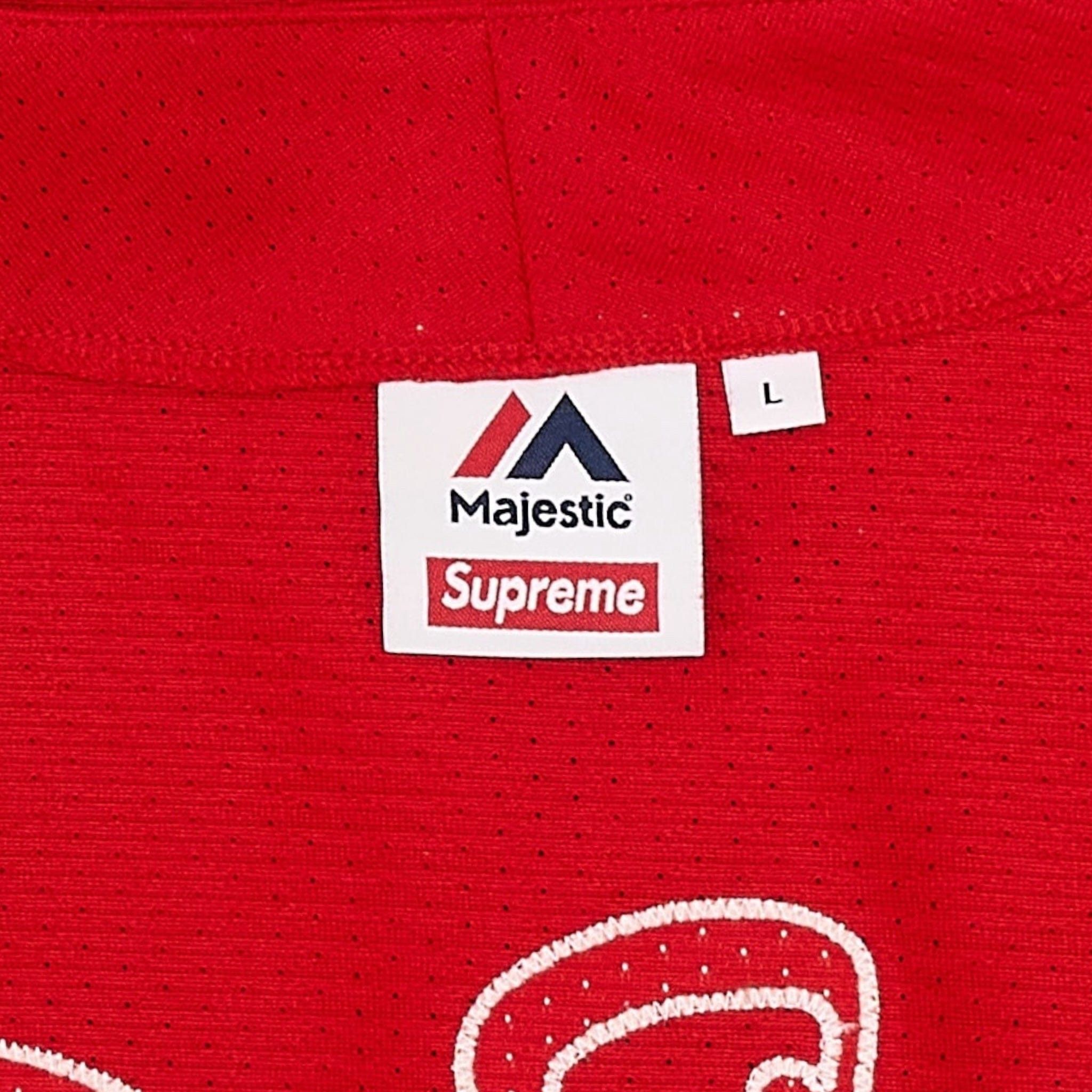 Supreme Yankees Baseball Jersey Red Size US L / EU 52-54 / 3 - 8 Thumbnail