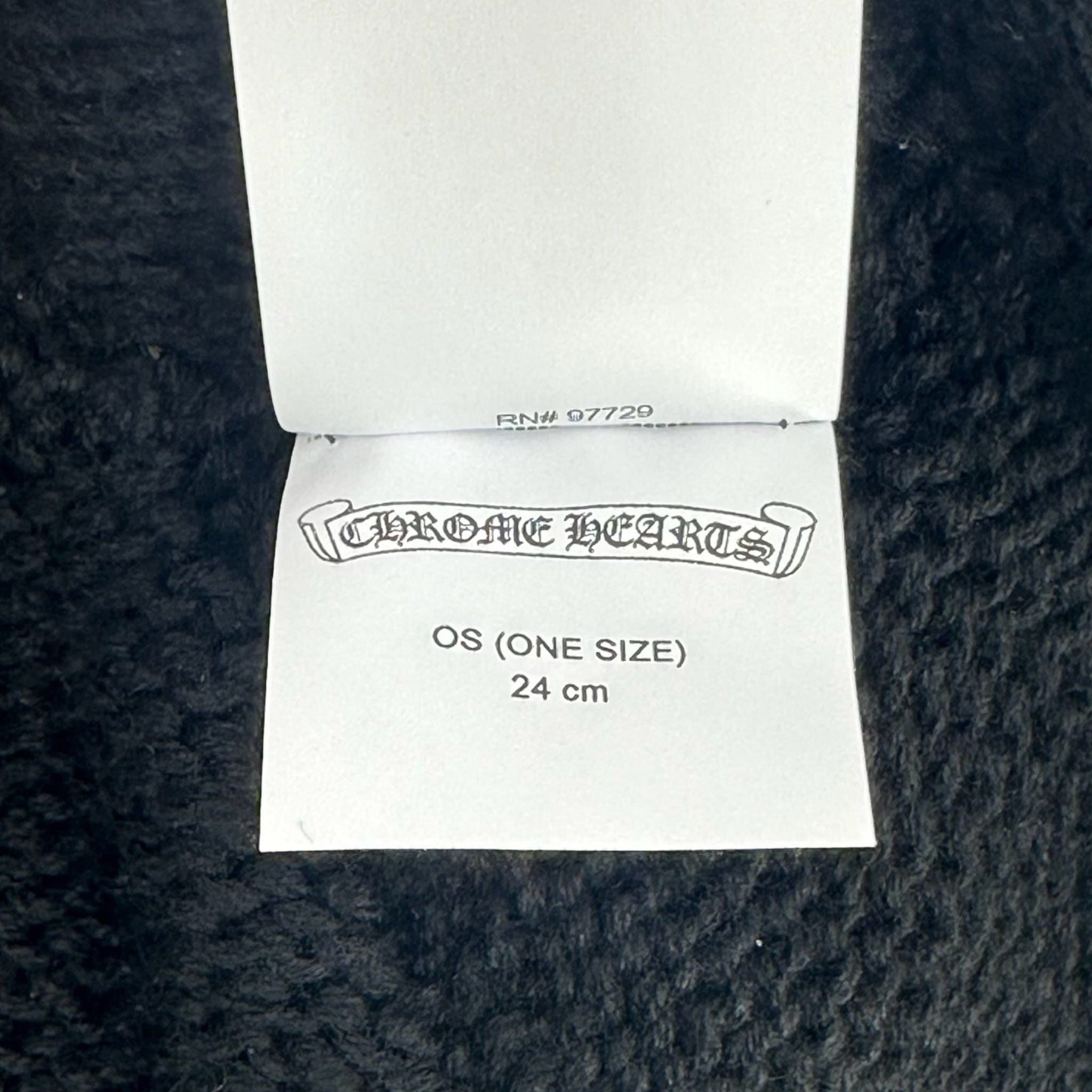 Chrome Hearts Knit Cross Beanie Black Size ONE SIZE - 5 Thumbnail