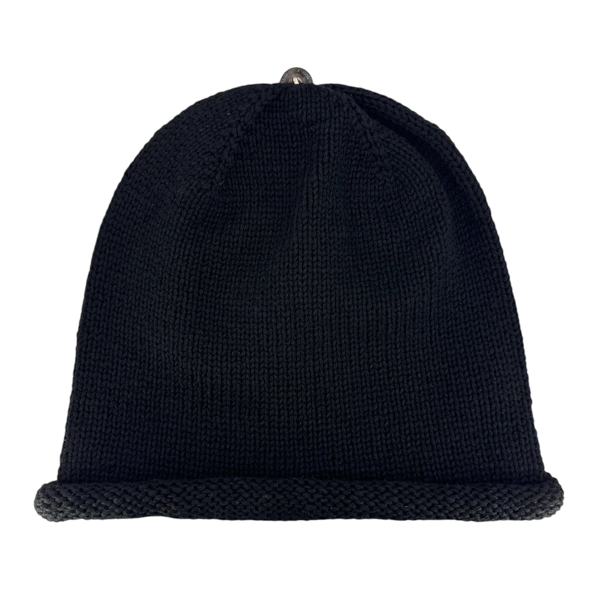 Chrome Hearts Knit Cross Beanie Black Size ONE SIZE - 2 Thumbnail