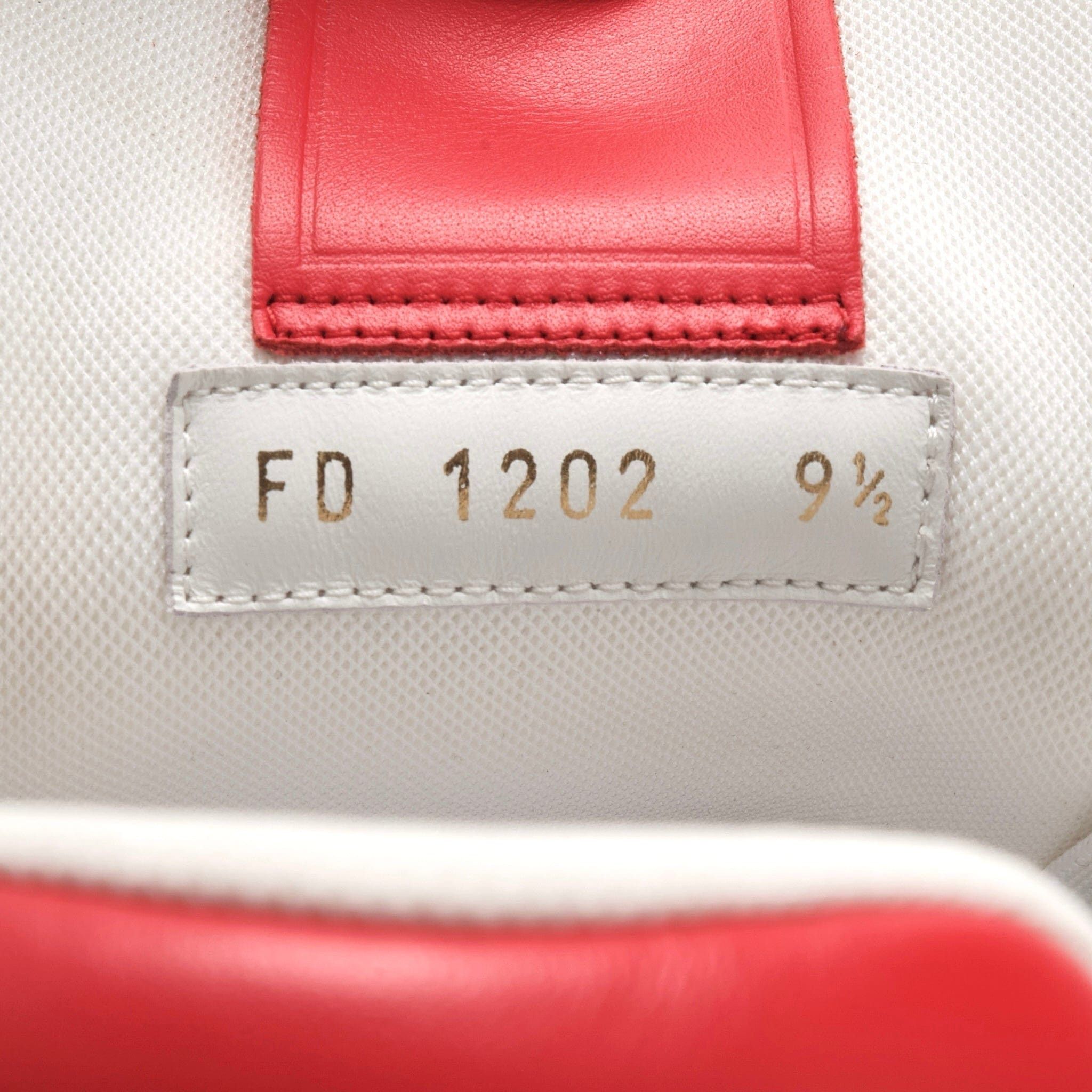 Louis Vuitton x Yayoi Kusama Trainer White Red Size US 9.5 / EU 42-43 - 8 Thumbnail