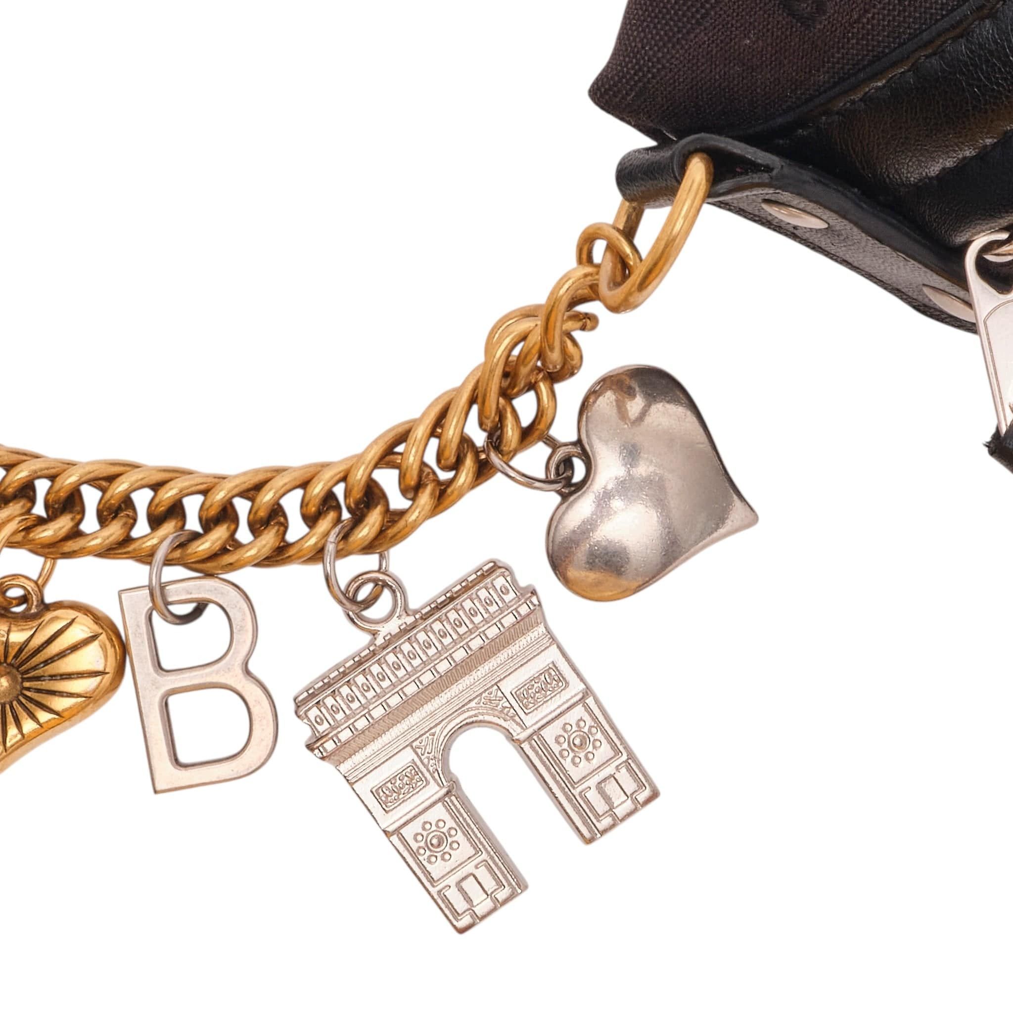 Balenciaga Souvenir Charms Belt Bag Black Multi Size ONE SIZE - 10 Thumbnail