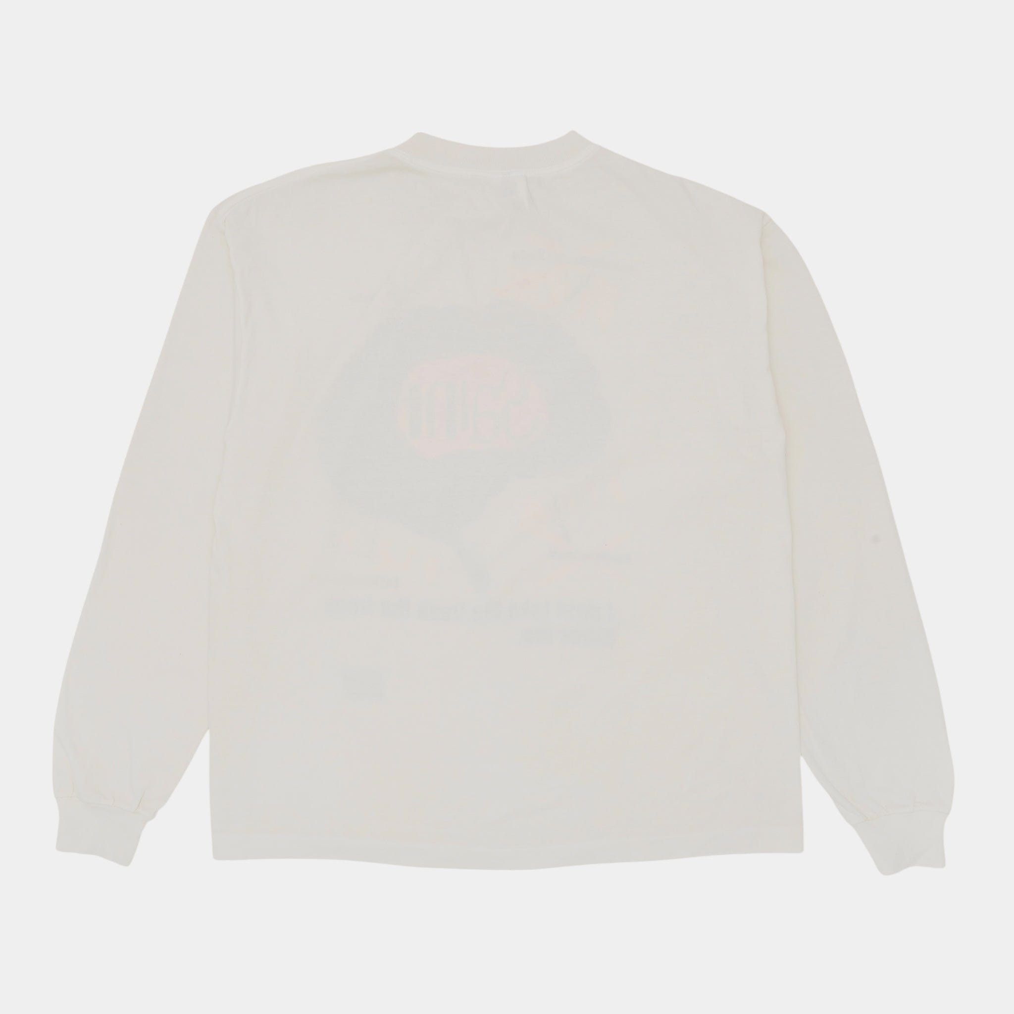 Saint Michael Brian Logo Long Sleeve Tee Shirt White Multi Size US XL / EU 56 / 4 - 2 Thumbnail