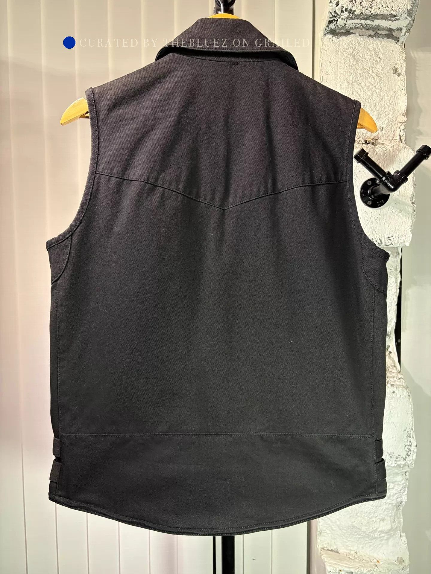Number (N)ine Checkered Moto Vest in Black Size US M / EU 48-50 / 2 - 3 Thumbnail