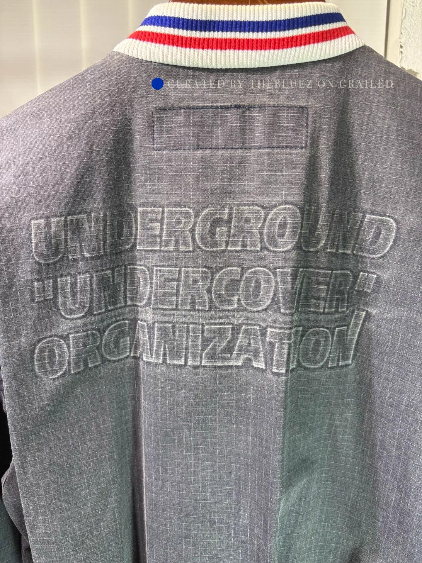 Undercover Vintage Gray Relief Print Jacket Size US M / EU 48-50 / 2 - 2 Thumbnail