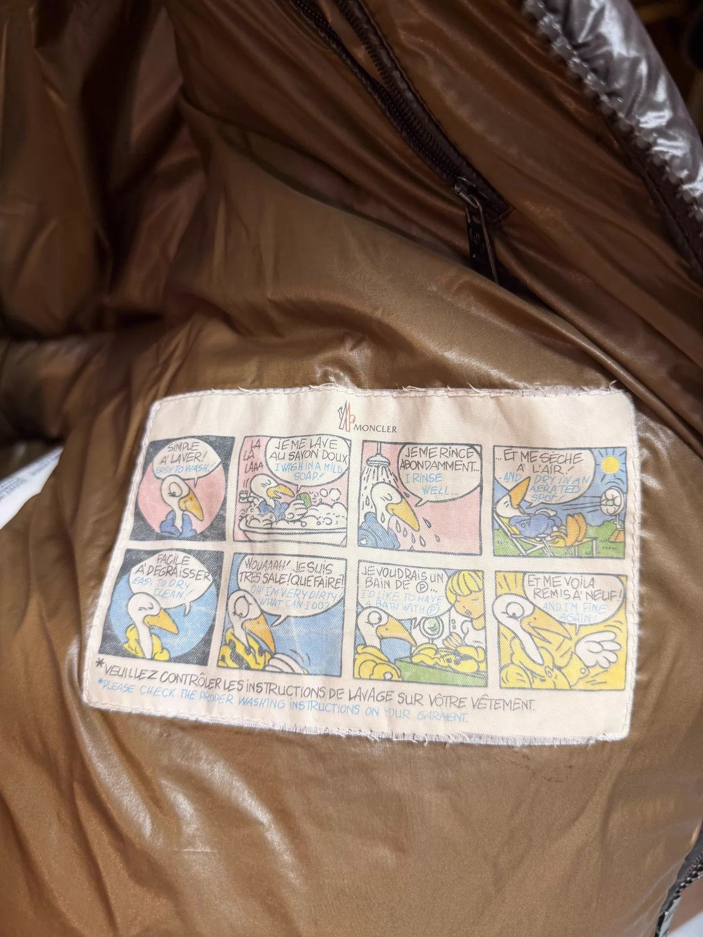 Moncler Cozy Multi-Color Down Puffer Jacket Size US XL / EU 56 / 4 - 5 Thumbnail