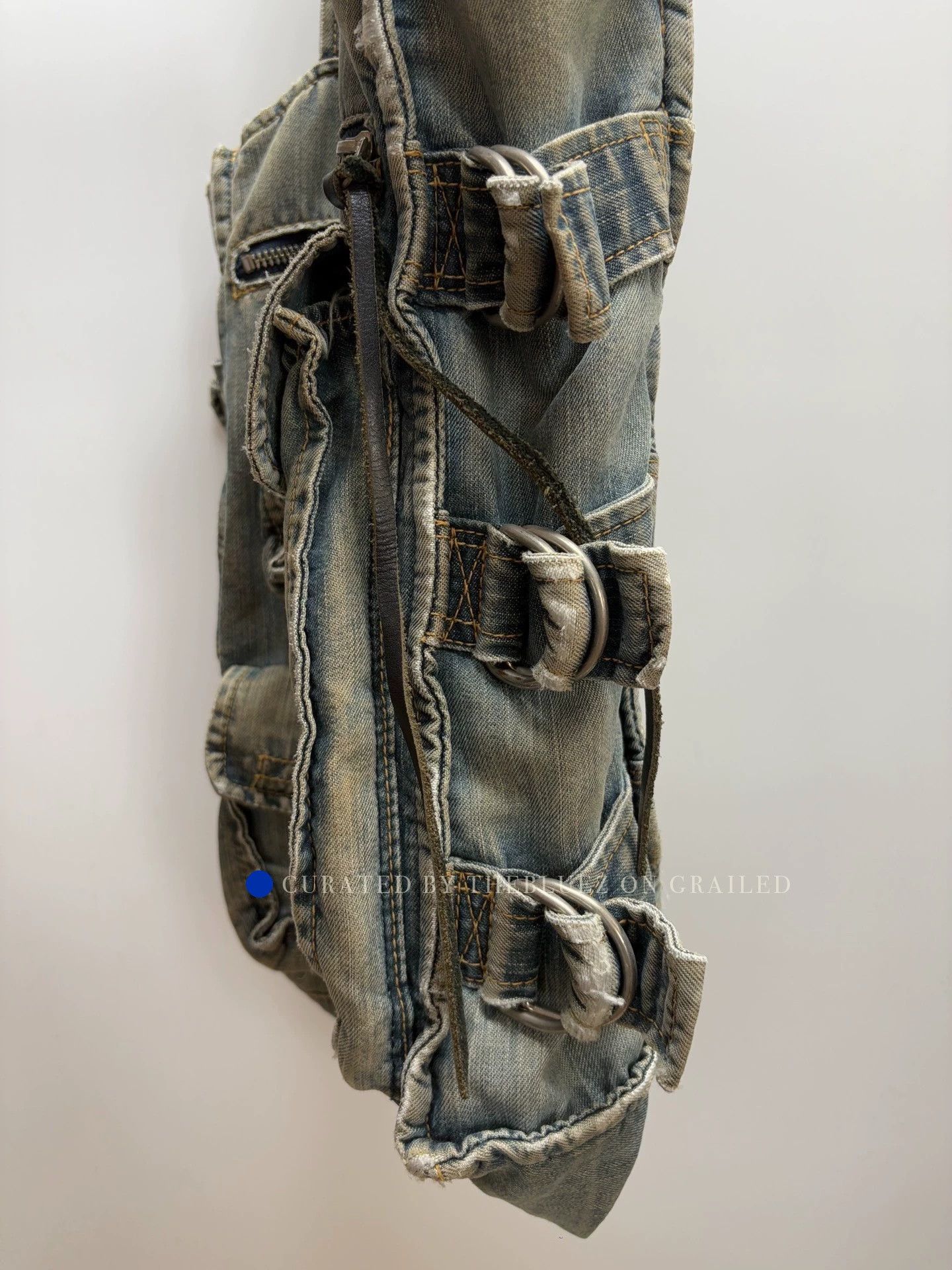 Junya Watanabe MultiPocket Strap Tote in Blue Size ONE SIZE - 4 Thumbnail