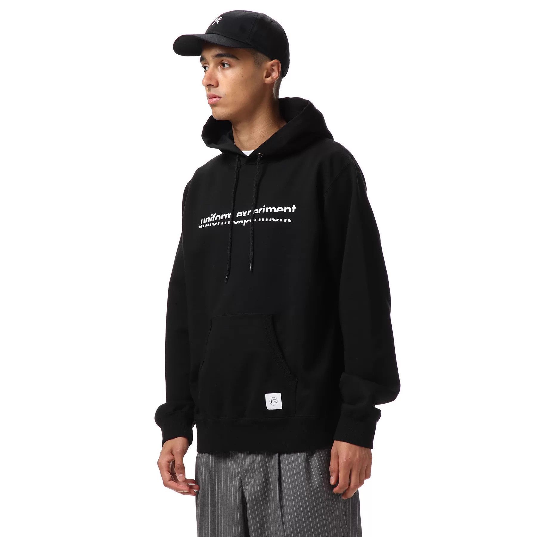 uniform experiment Heavyweight Logo Hoodie in Black Size US L / EU 52-54 / 3 - 7 Thumbnail