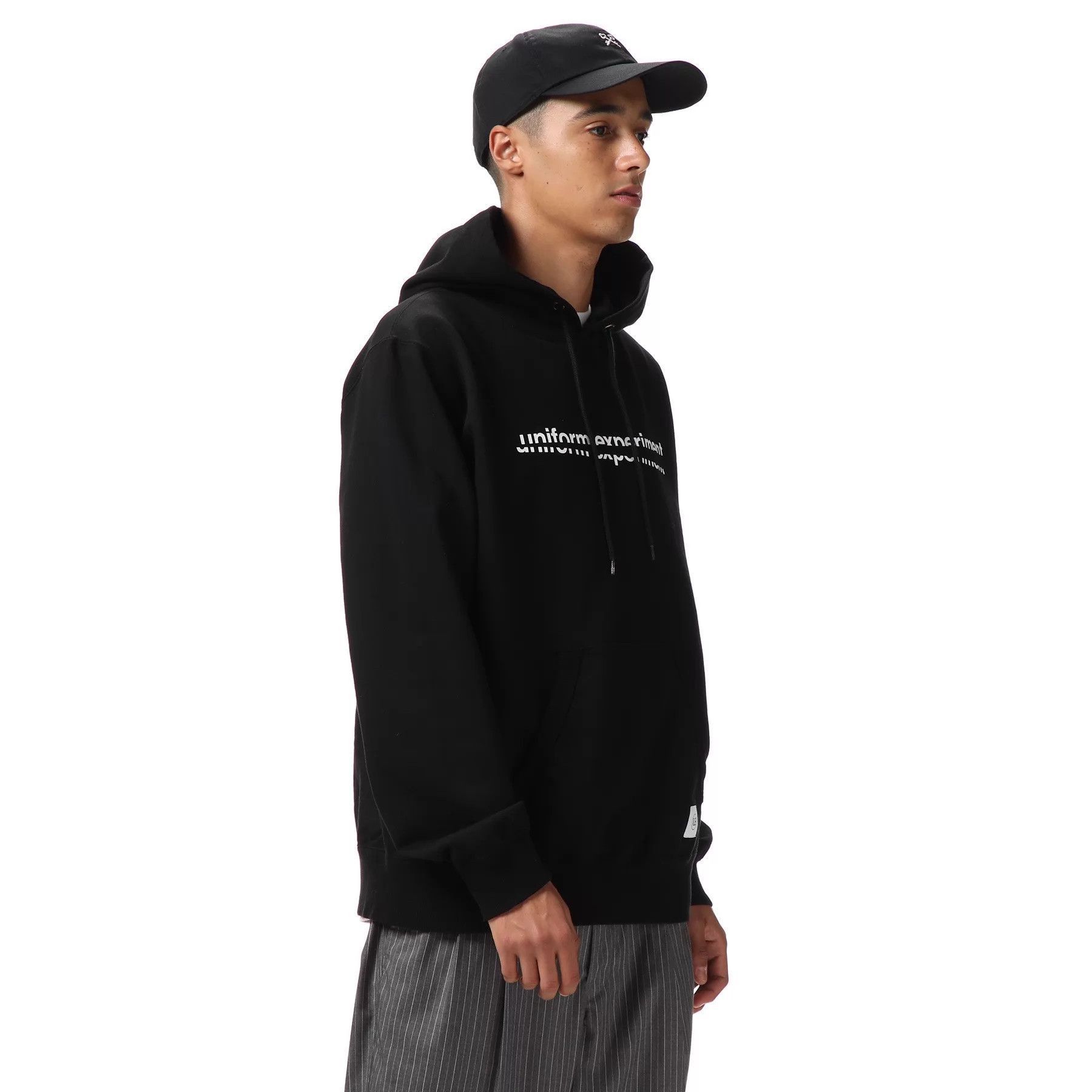uniform experiment Heavyweight Logo Hoodie in Black Size US L / EU 52-54 / 3 - 8 Thumbnail