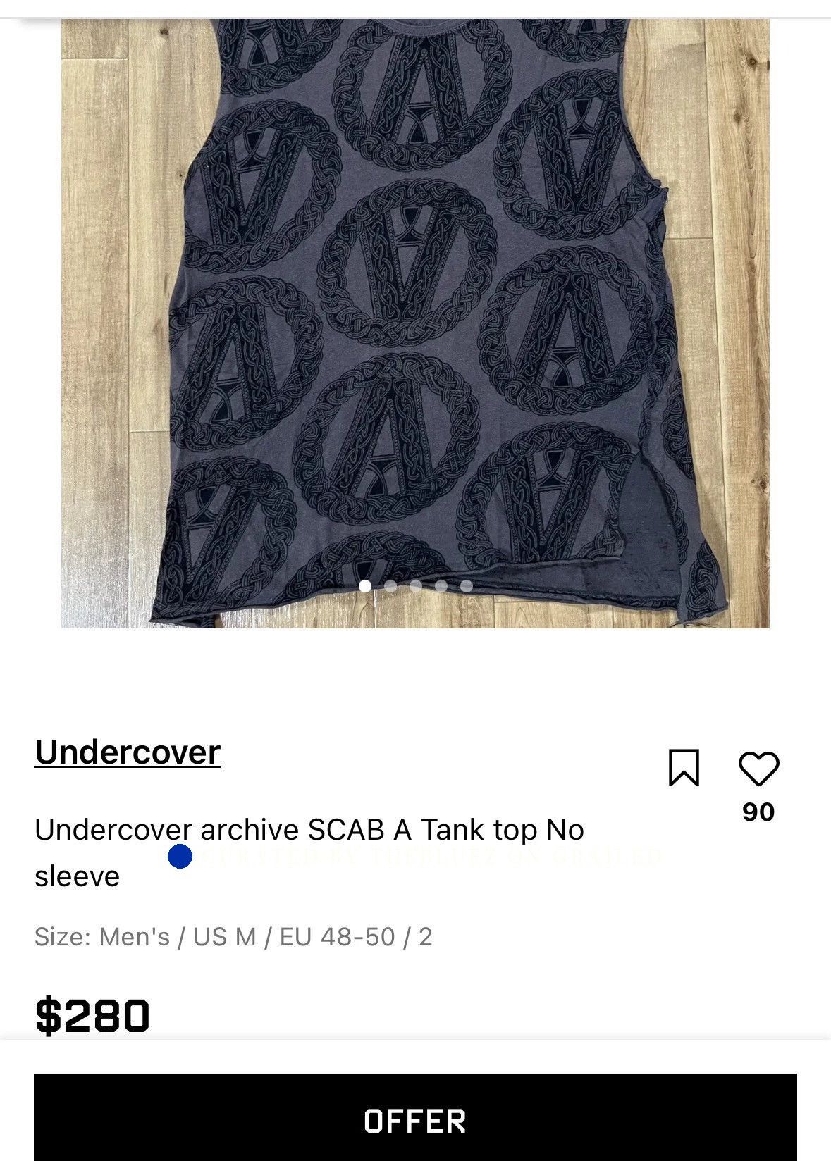 Undercover All-Over Print Multi Tank Vest Size US L / EU 52-54 / 3 - 4 Thumbnail