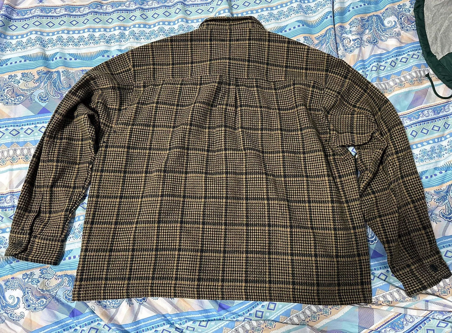 Sophnet. Multi Tweed Check CPO Shirt in XL Size US XL / EU 56 / 4 - 2 Thumbnail