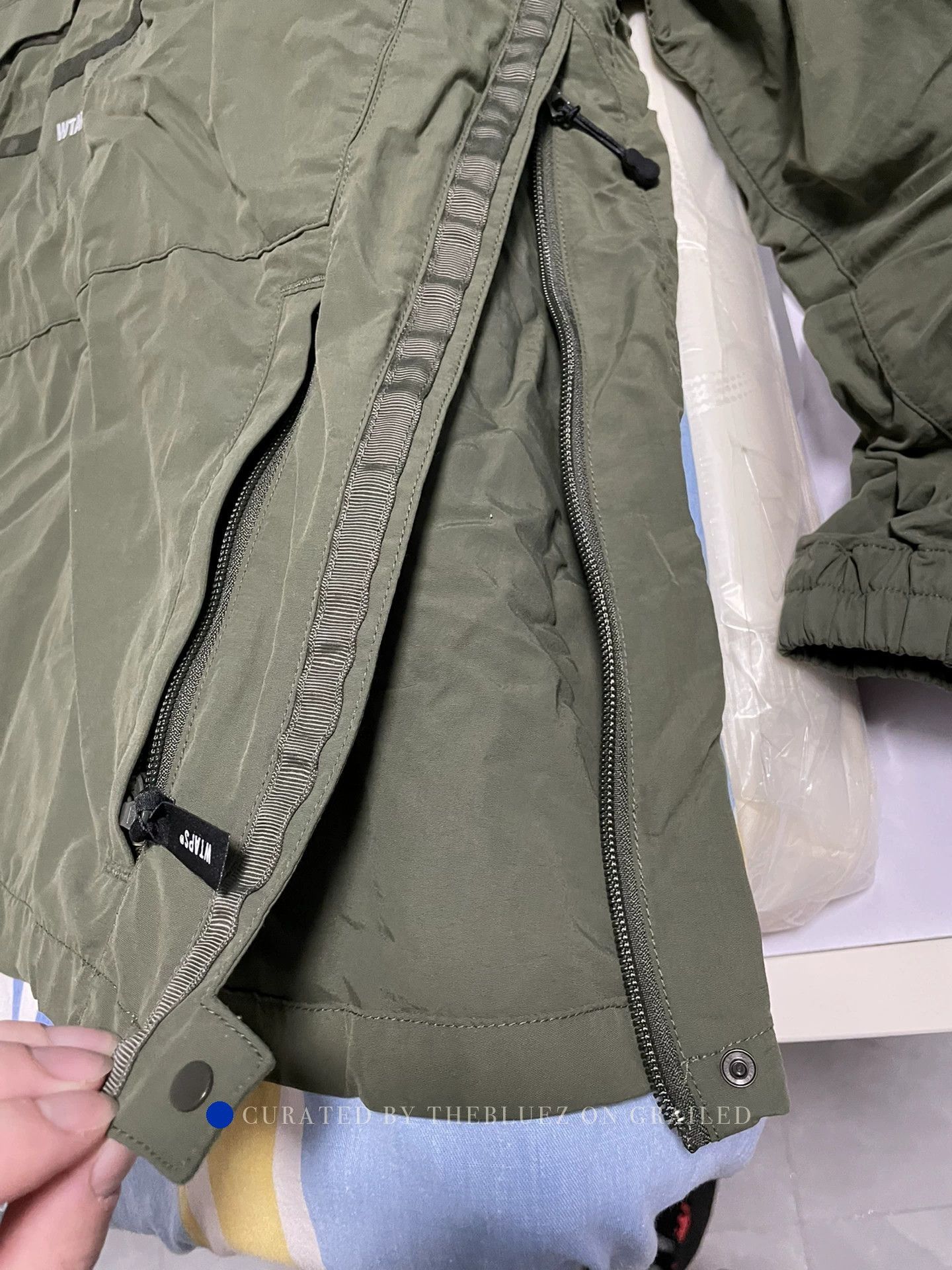 Wtaps Lightweight Half-Zip Pullover in Green Size US S / EU 44-46 / 1 - 5 Thumbnail