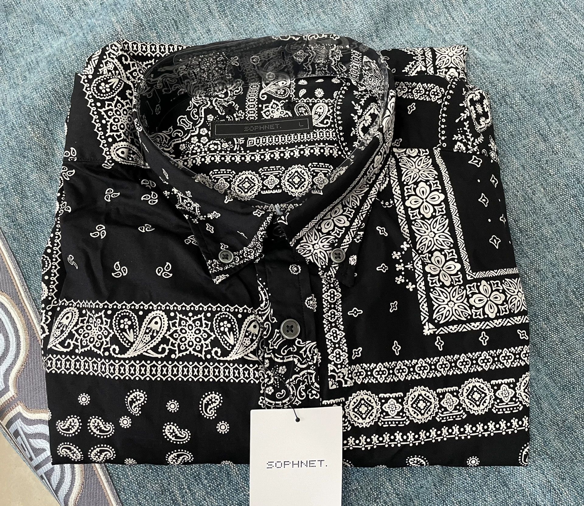 Sophnet. Camo Elbow Patch Shirt in Multi Size US L / EU 52-54 / 3 - 3 Thumbnail