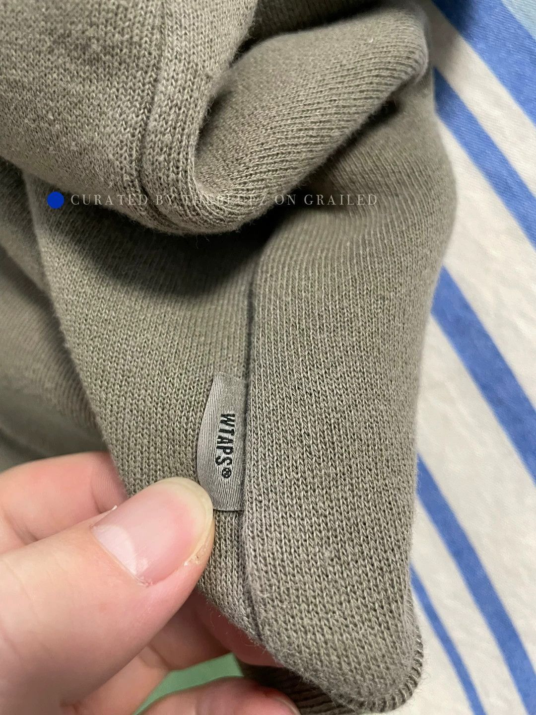 Wtaps Washed Green Hooded Sweatshirt Size US M / EU 48-50 / 2 - 4 Thumbnail