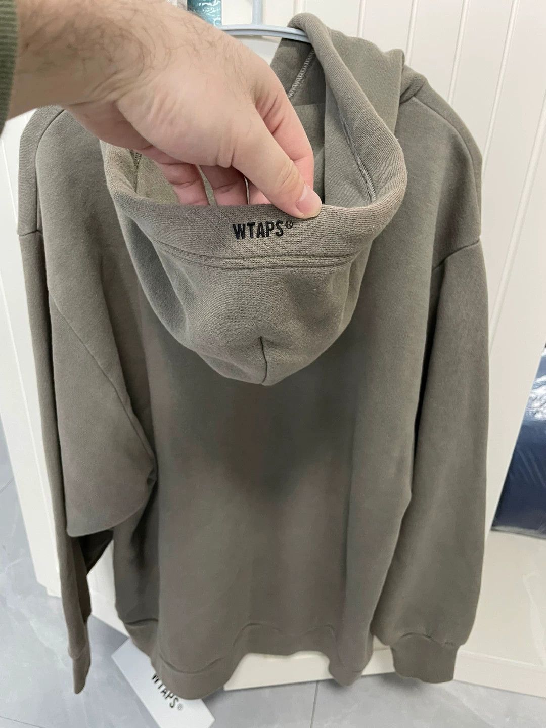 Wtaps Washed Green Hooded Sweatshirt Size US M / EU 48-50 / 2 - 2 Thumbnail