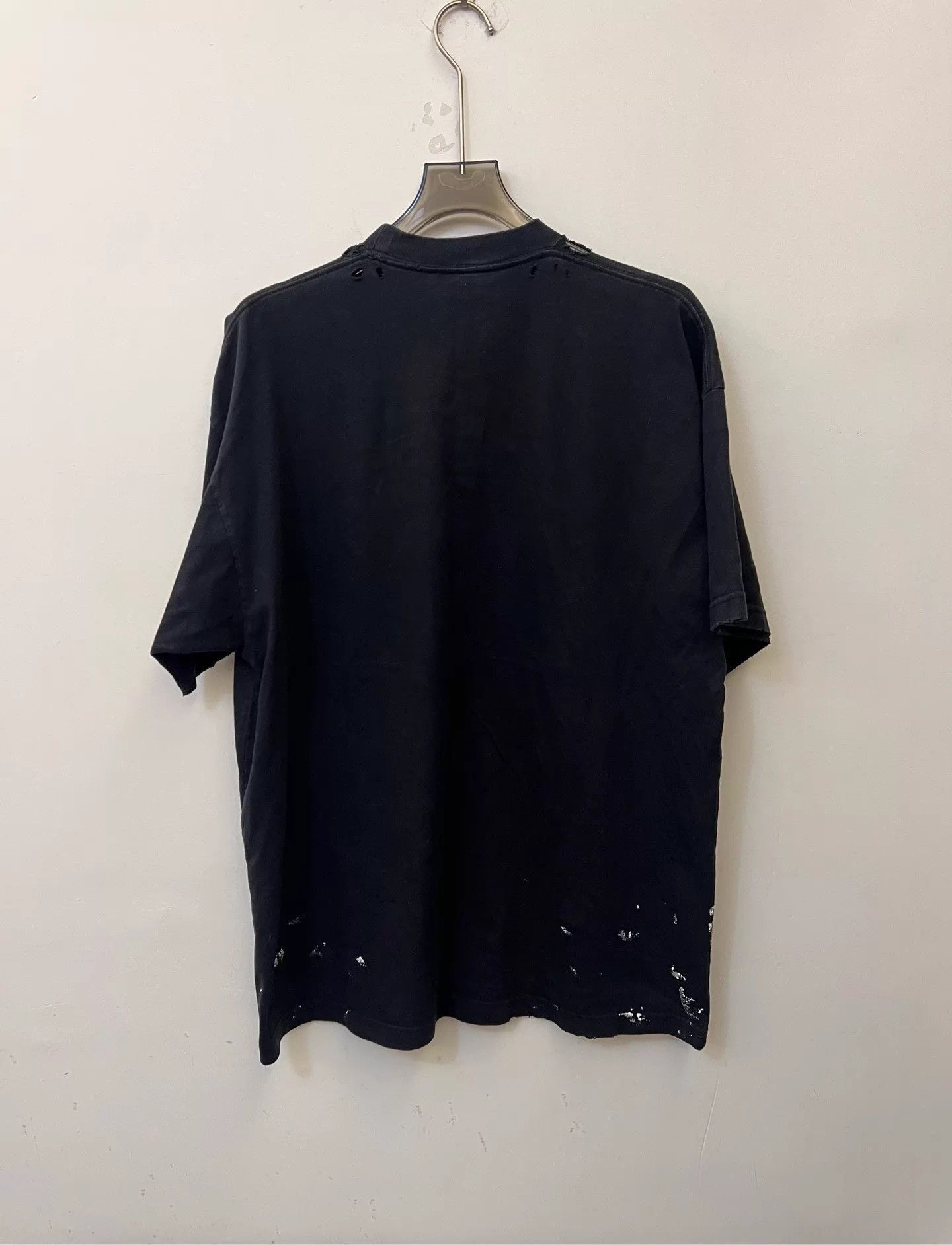 Balenciaga SS22 Lightning Graphic Tee in Black Size US S / EU 44-46 / 1 - 3 Thumbnail