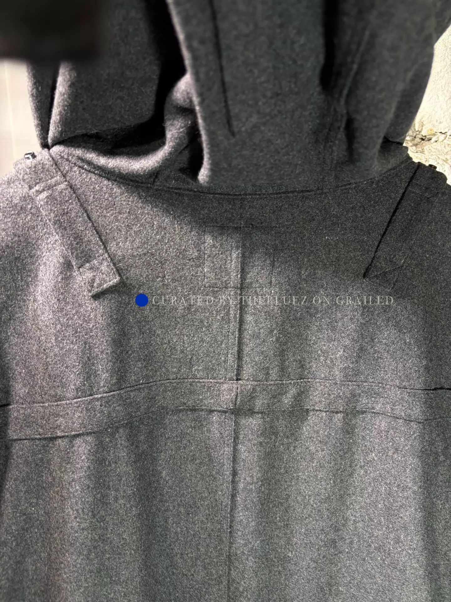 Issey Miyake 90s Archive Gray Military Wool Coat Size US M / EU 48-50 / 2 - 6 Thumbnail