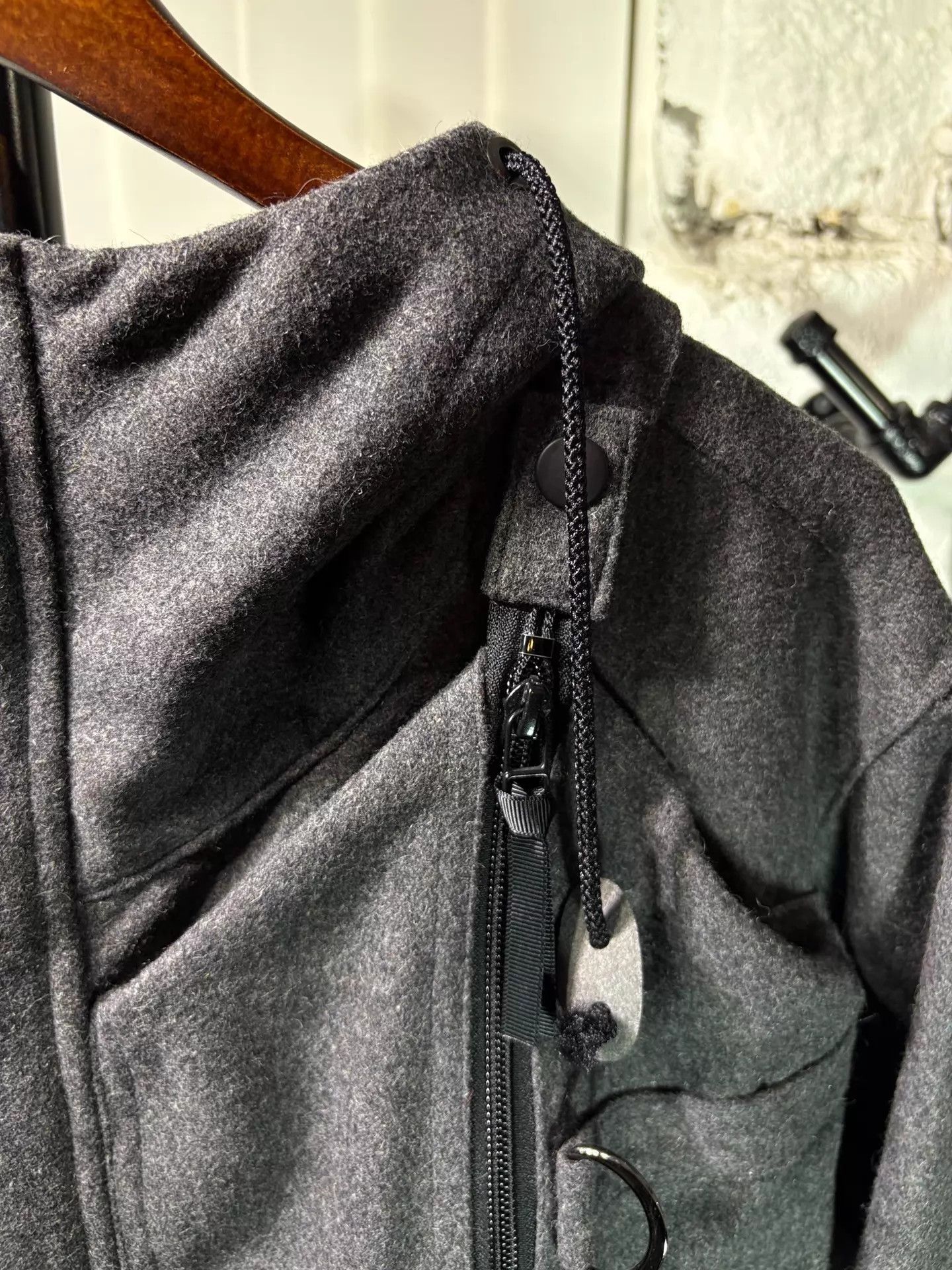 Issey Miyake 90s Archive Gray Military Wool Coat Size US M / EU 48-50 / 2 - 5 Thumbnail