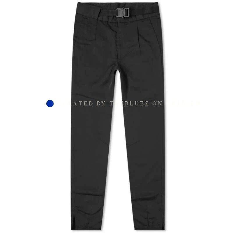 Alyx Classic Black Functional Buckle Trousers Size US 32 / EU 48 - 2 Thumbnail