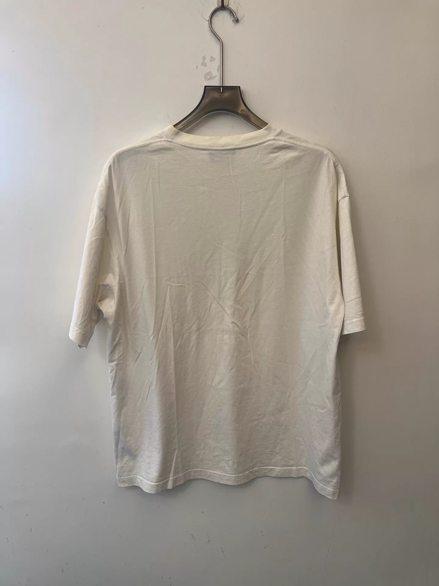 Balenciaga Blurred Logo Print Short Sleeve Tee Size US M / EU 48-50 / 2 - 3 Thumbnail