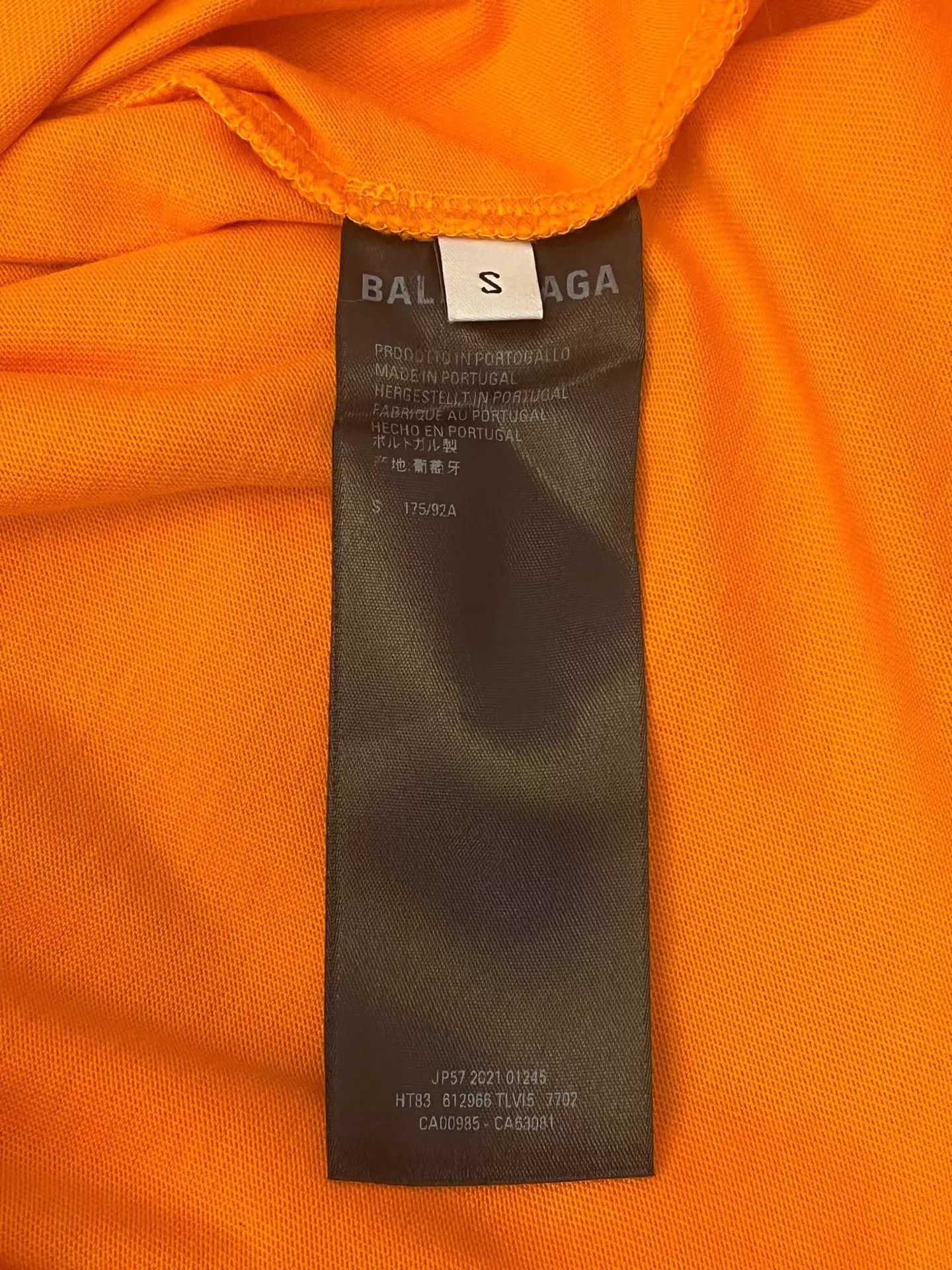 Balenciaga Limited Edition Year of the Tiger Orange Tee Size US S / EU 44-46 / 1 - 4 Thumbnail