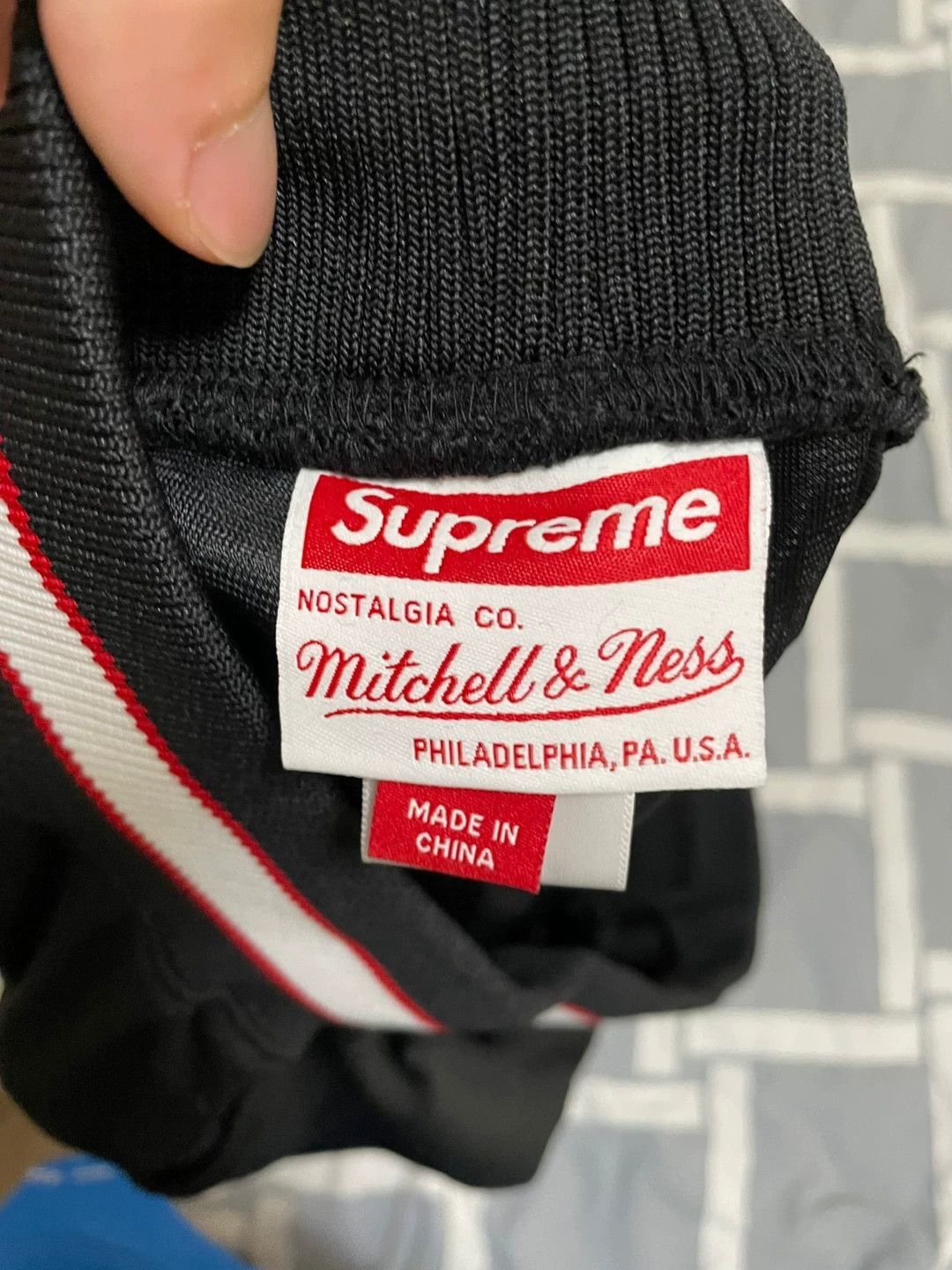 Supreme Mitchell Ness Collab Black Basketball Shorts Size US 34 / EU 50 - 5 Thumbnail