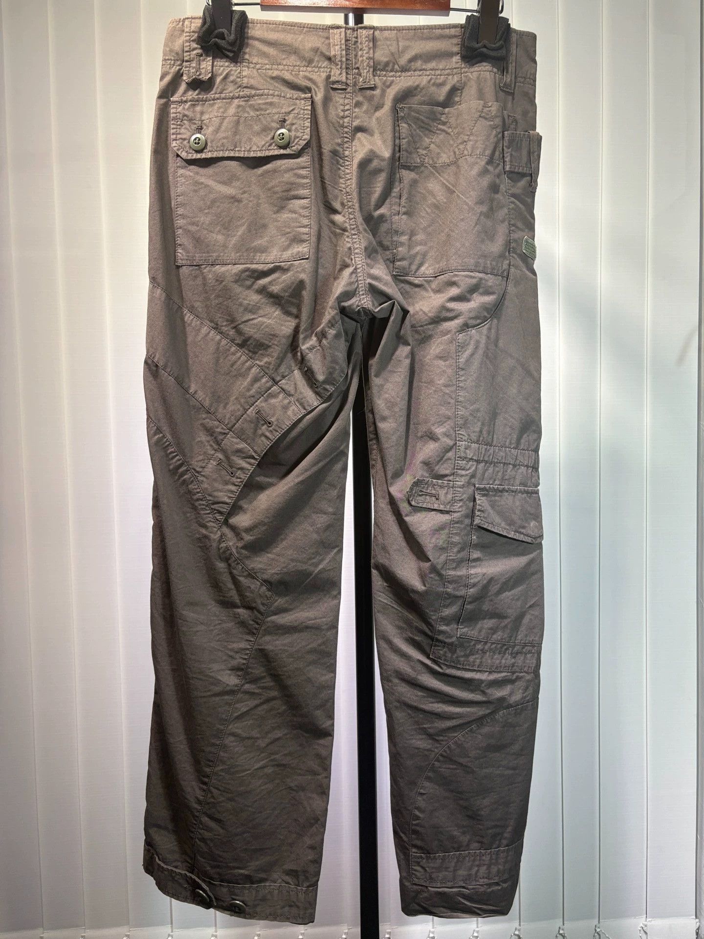 Comme des Garcons Homme Plus Unique Reconstructed Beige Work Pants Size US 32 / EU 48 - 2 Thumbnail