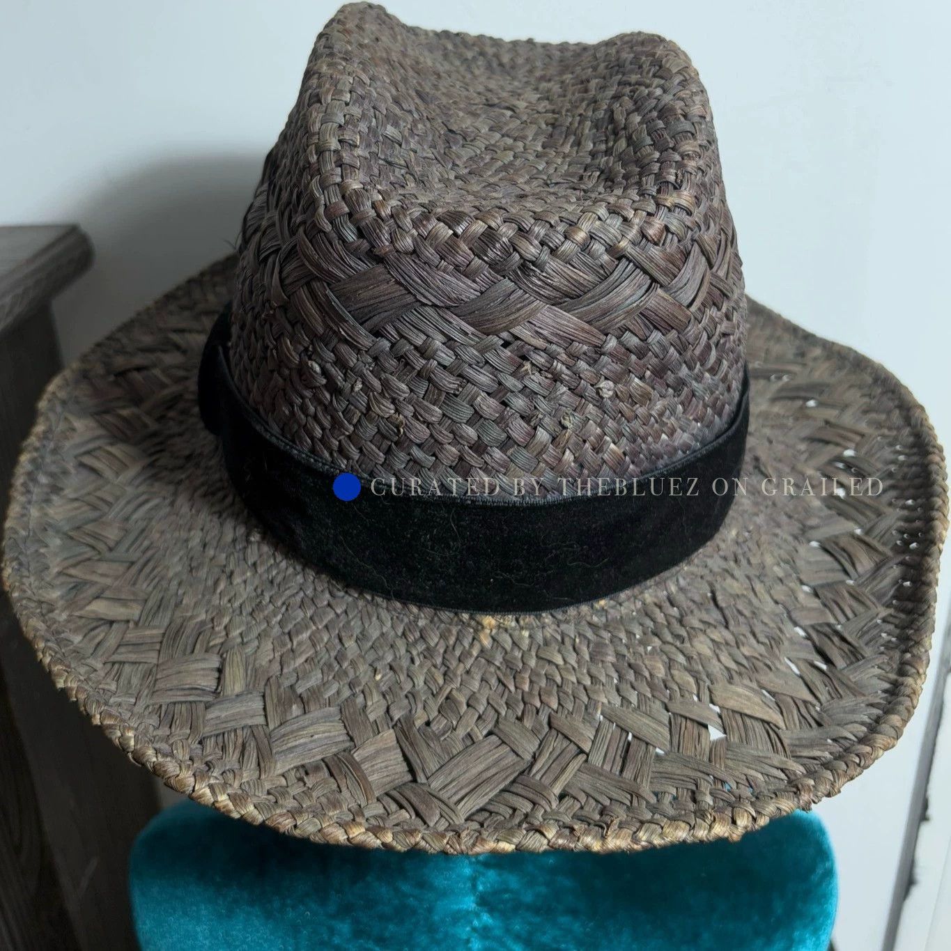 Number (N)ine Stylish Multi Color Straw Hat Size ONE SIZE - 4 Thumbnail