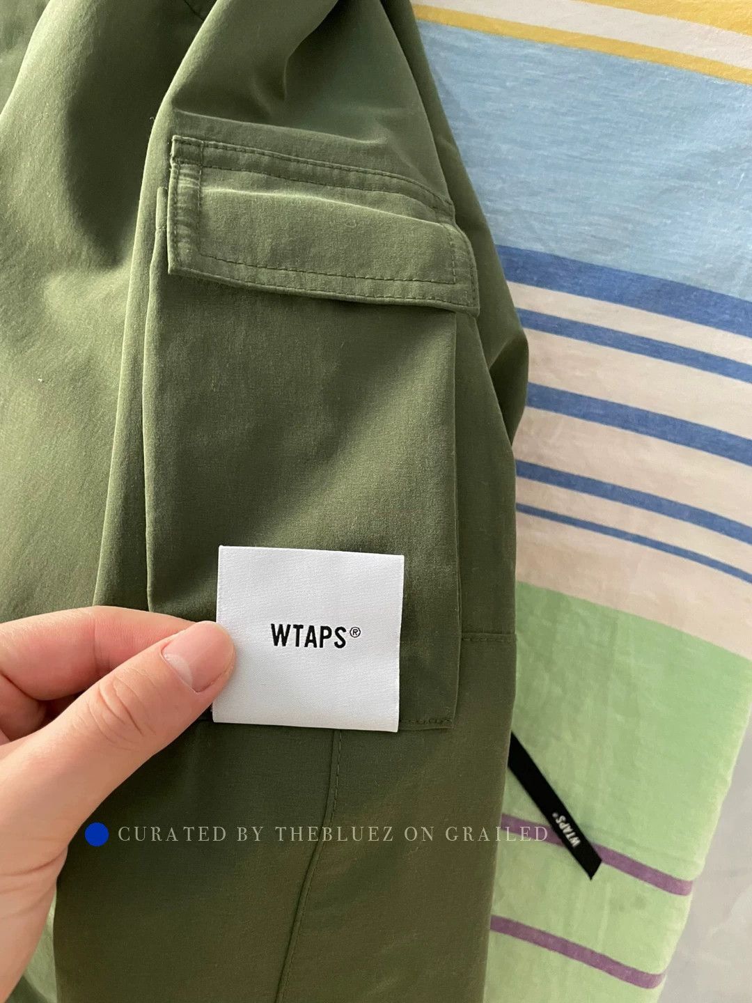 Wtaps Stylish Green Sherpa Nylon Taffeta Jacket Size US M / EU 48-50 / 2 - 3 Thumbnail