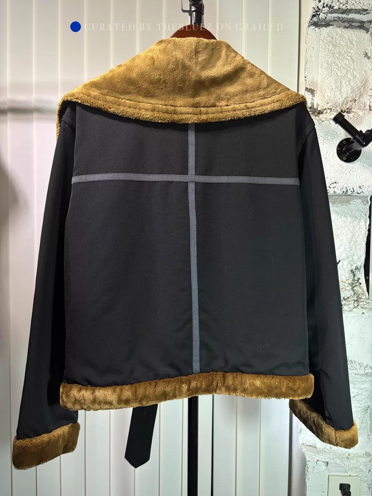 Jean Paul Gaultier 90s Paneled Jacket with Big Collar Size US M / EU 48-50 / 2 - 2 Thumbnail